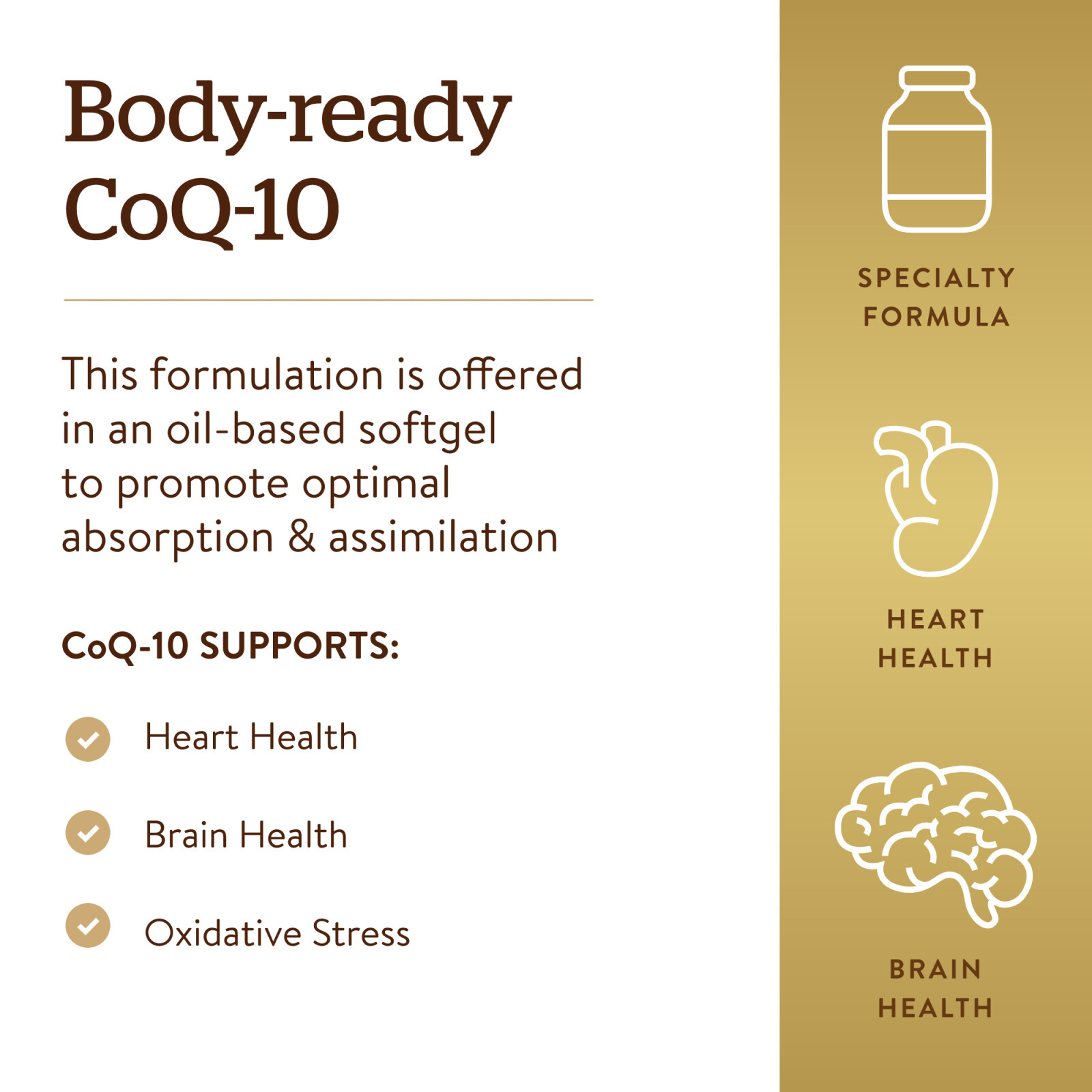 Solgar Megasorb CoQ-10 200 mg 60 Softgels