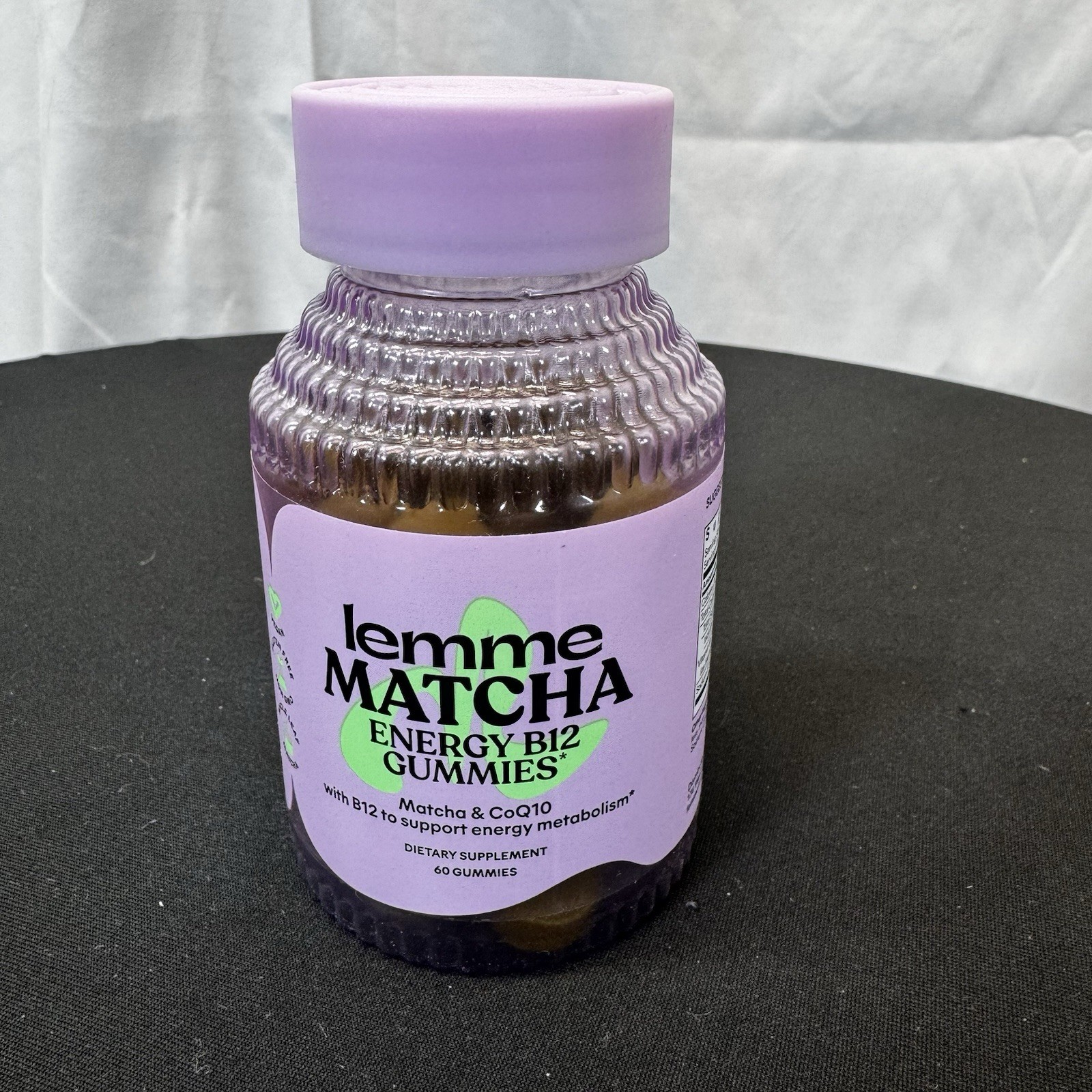 Lemme Matcha Energy B12 Gummies CoQ10 Support Metabolism 60 Ct Exp. 2027Sealed