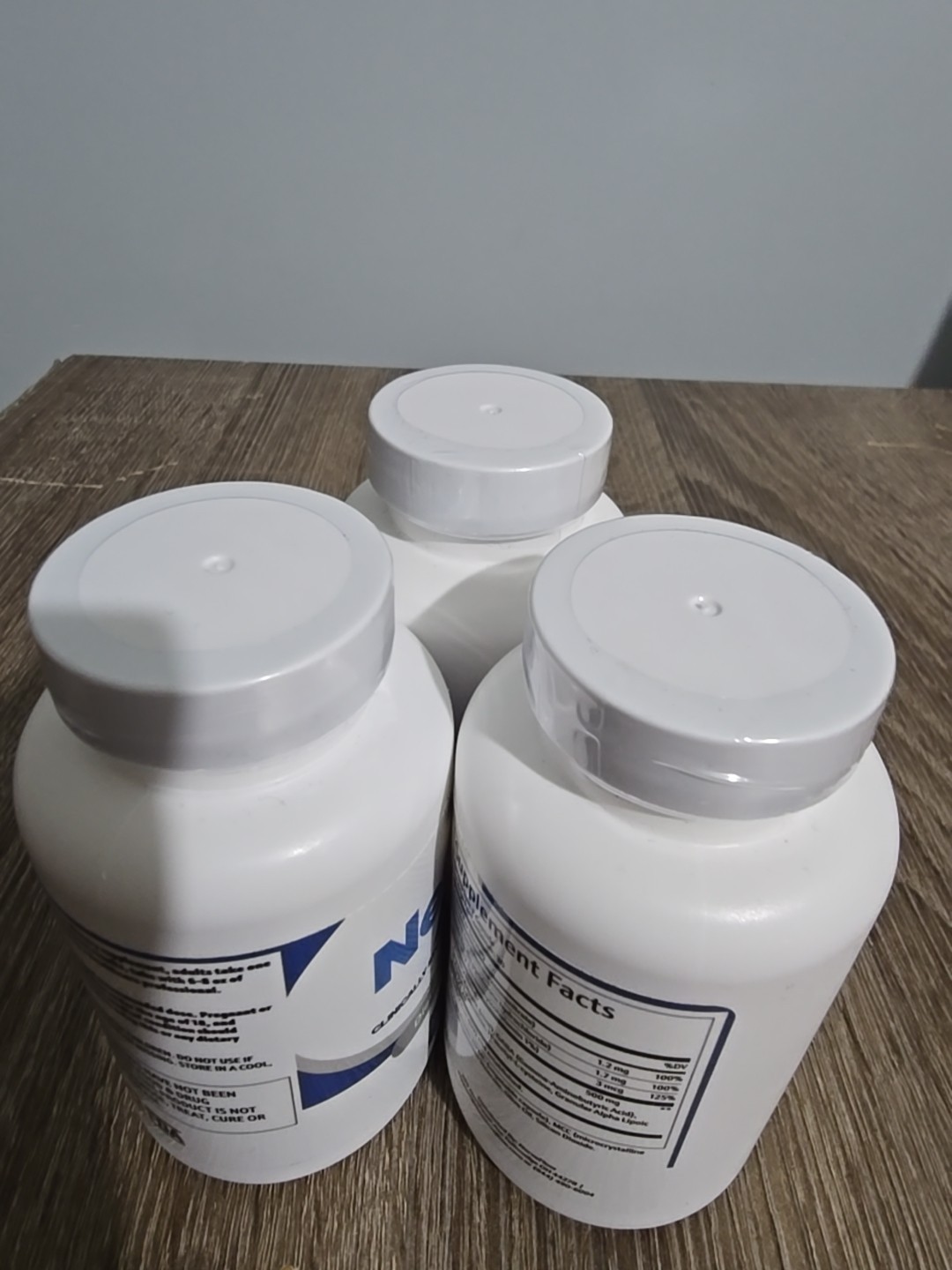 3 Lot Nerve Flow Capsules Thiamine B6 B12 GABA Alpha-Lipoic Acid 30 Exp 12/2027