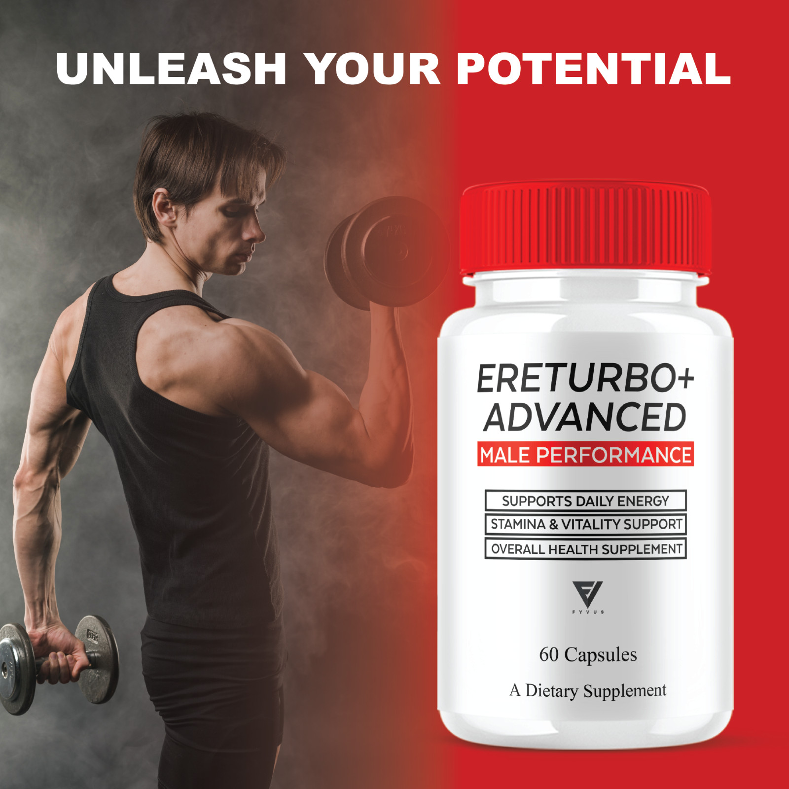 (5 Pack) Ereturbo Advanced Performance, Ereturbo Health Support (300 Capsules)