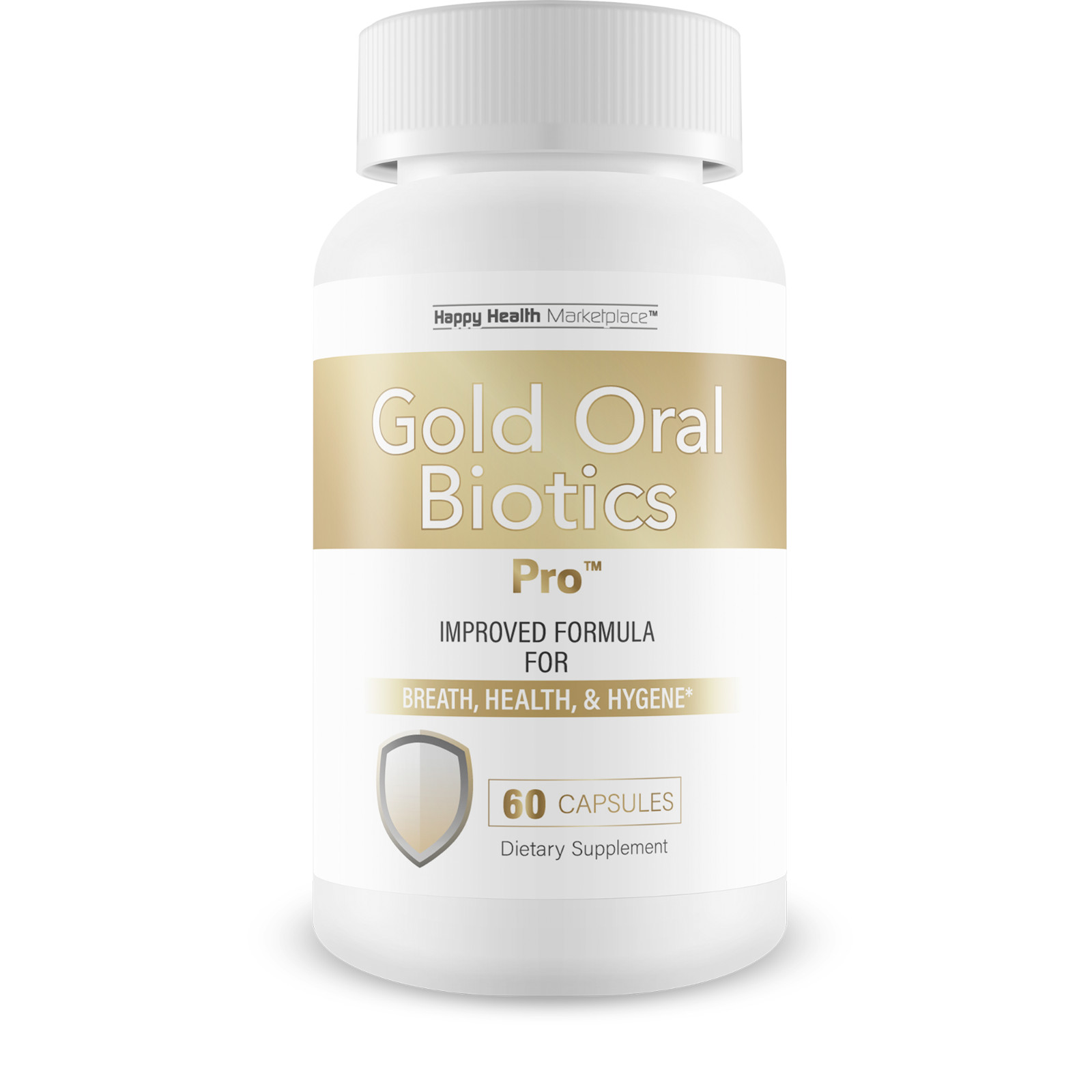 Gold Oral Biotics Pro – Our Best Oral Health Probiotics and Prebiotics