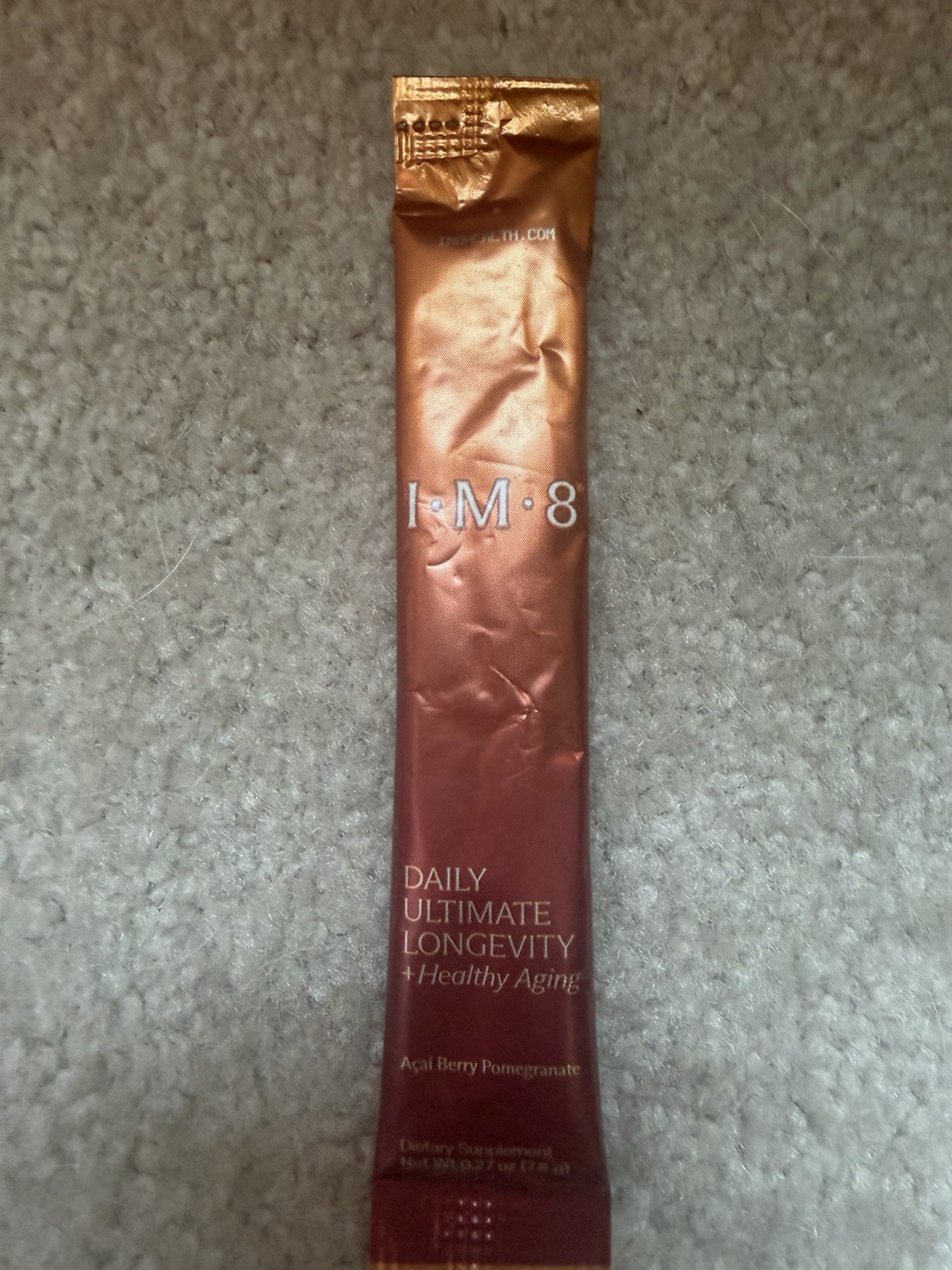 IM8 Daily Ultimate Longevity + Healthy Aging Acai Berry Pomegranate 30 Pack
