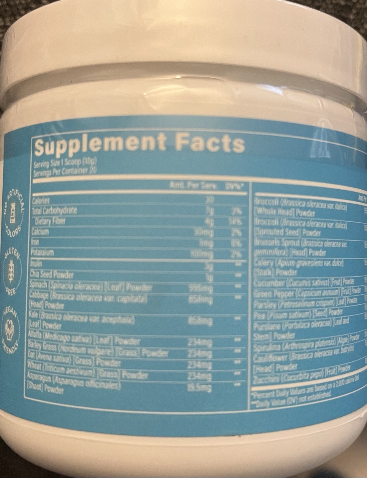 Revive Daily Greens Superfood and antioxidant Fresh Berry Flavor 7.06oz 12/26