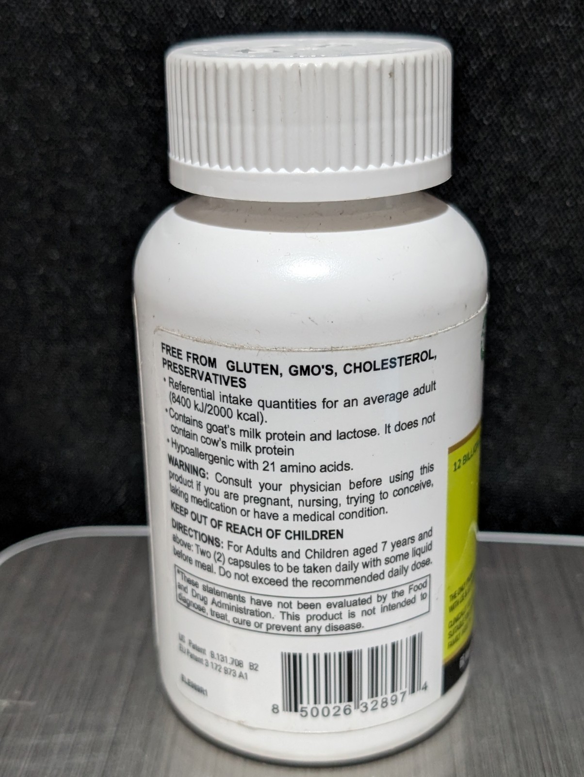 Laktera Dr Well Me Nutrition Exp09/25 Probiotic 12 Billion Cfu 60ct B60