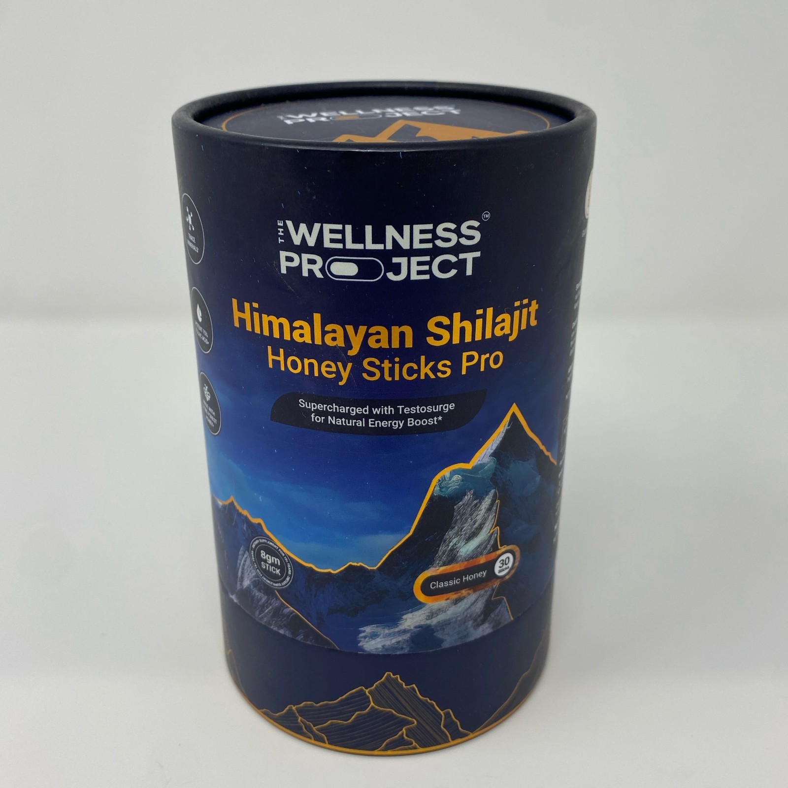 The Wellness Project Shilajit Honey Sticks Pro Classic, 30x8g