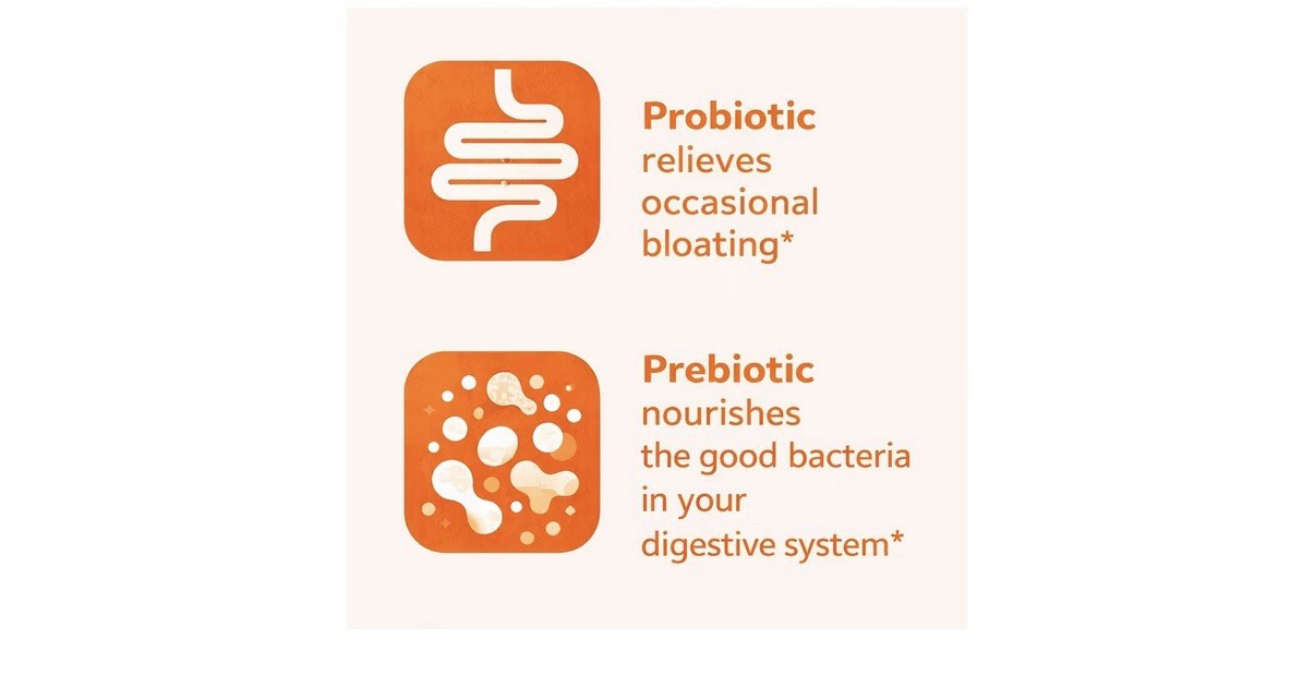Trisundi 3-in-1 Probiotic Prebiotic Postbiotic Strawberry Digestive 60 Gummies