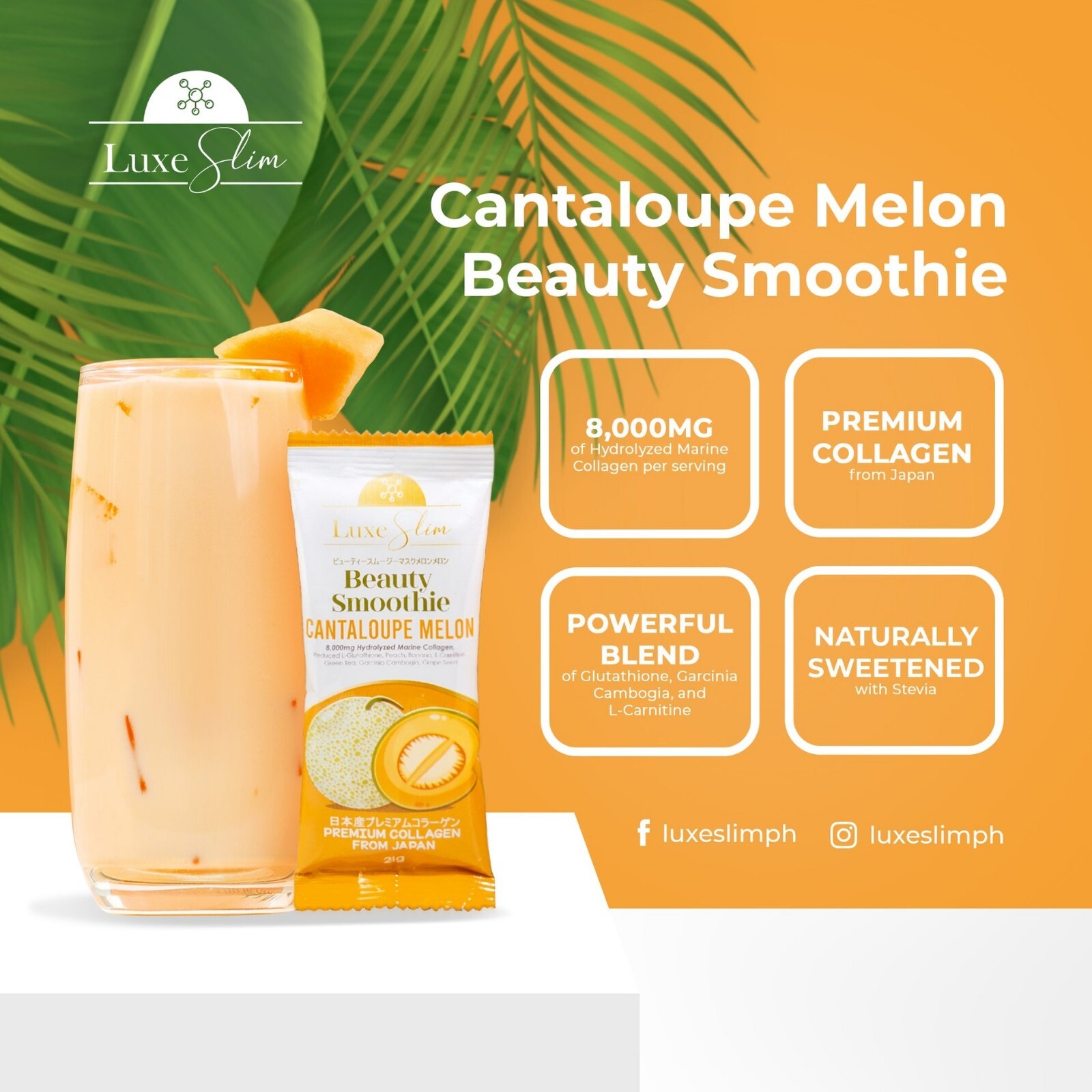 Luxe Slim Coffee, Beauty Juice And Beauty Smoothie
