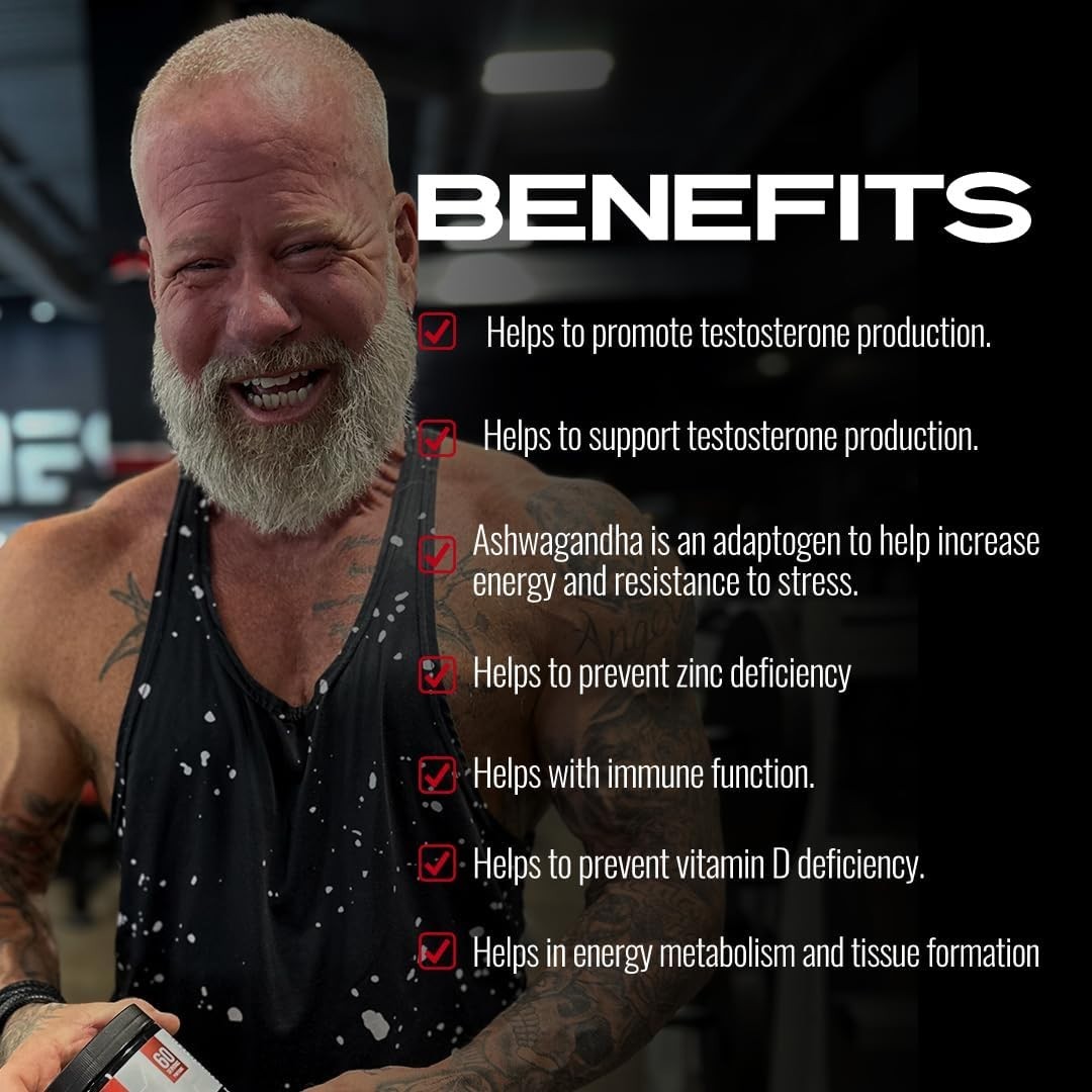 Iron Brothers Testosterone Booster for Men, Male Enhancement, Libido, Energy 90C