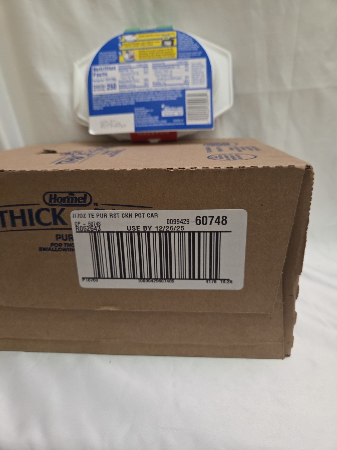 Thick & Easy 60748 Purees Microwave Meal Roasted Chicken Dinner 7.oz (7 Count)