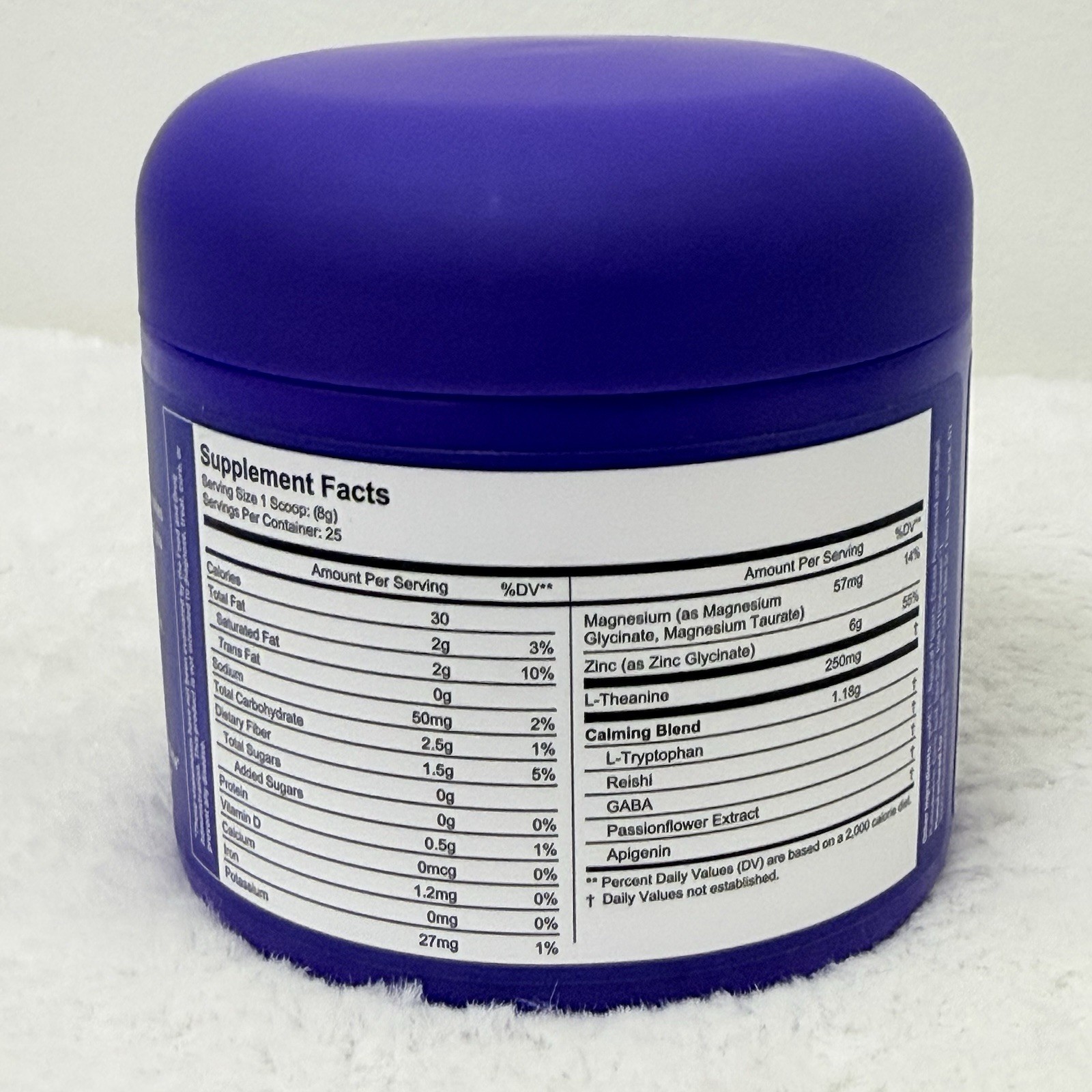Moonbrew Hot Cocoa Magnesium Sleep Blend No Melatonin 6.7oz 25 Servings 02/28