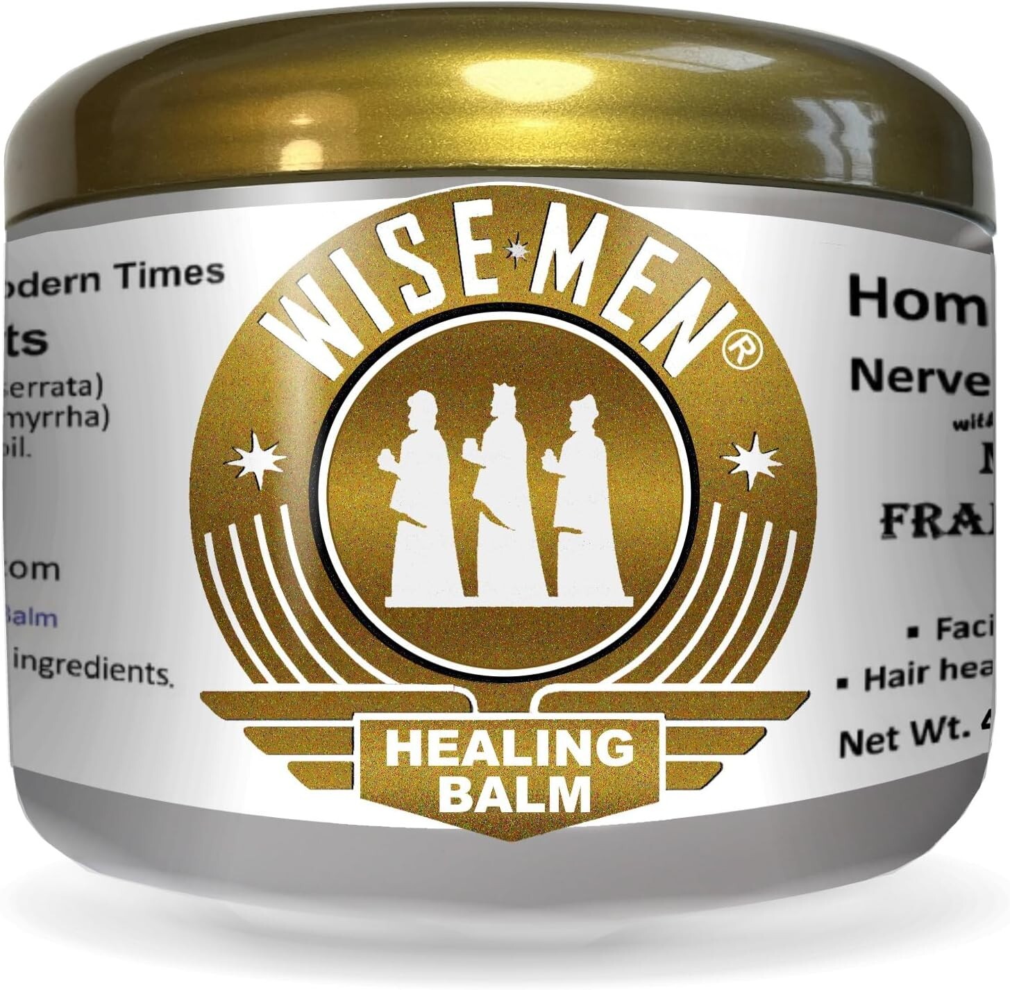 Wise Men Healing Balm with Frankincense and Myrrh for Neuropathy and Pain Relief