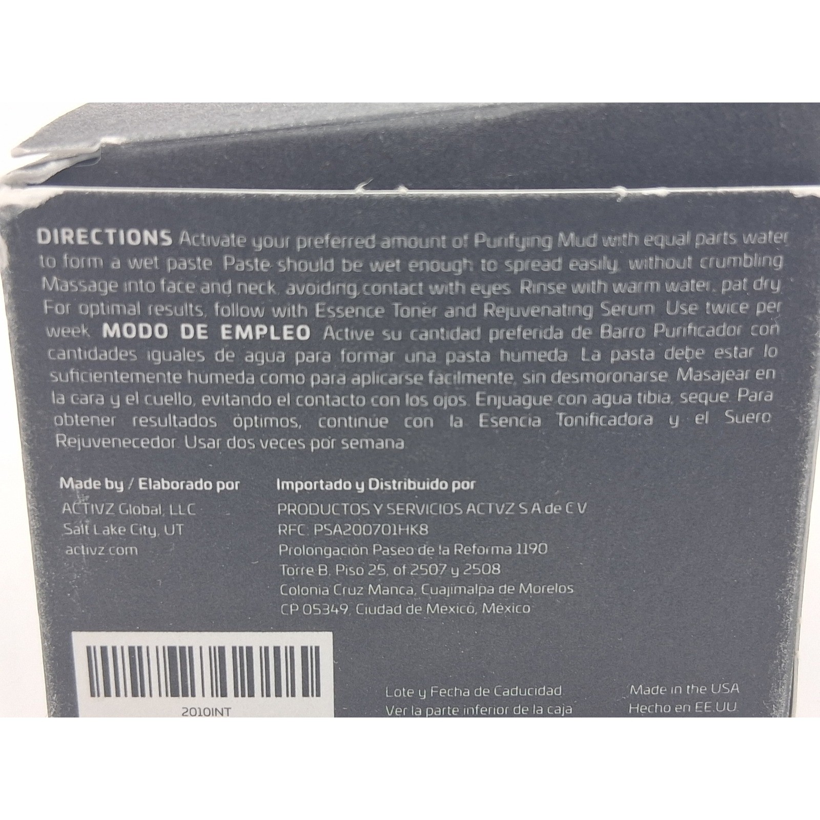 ActivZ Emora Purifying Mud – Enhancements, Rejuvenate your skin