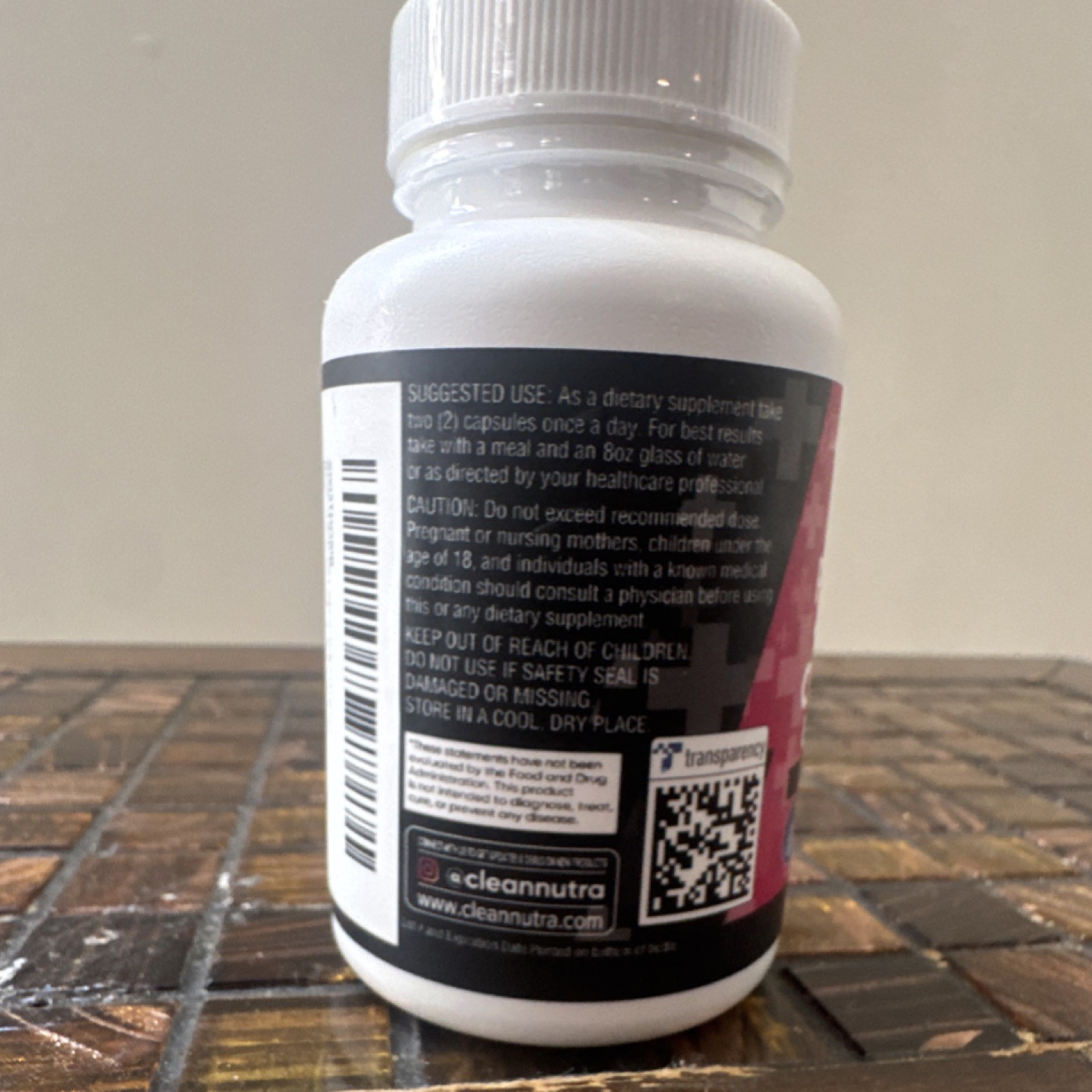 Clean Nutra Women’s Vaginal Probiotic Prebiotic Cranberry D-Mannose 60 Capsules
