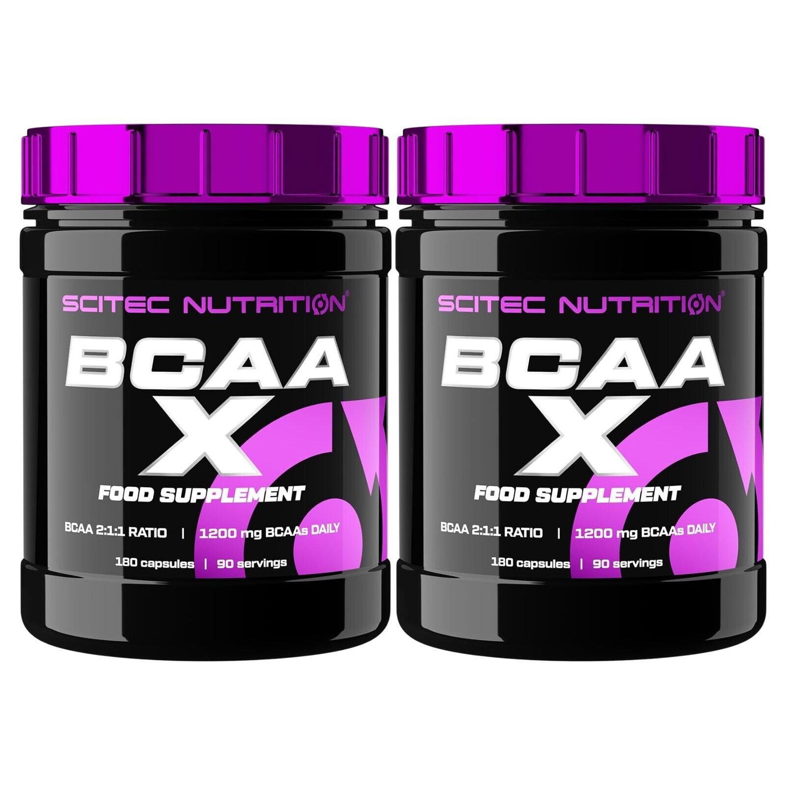 BCAA X – 180 Capsules – Amino Muscle Regeneration Endurance Muscle Mass Building