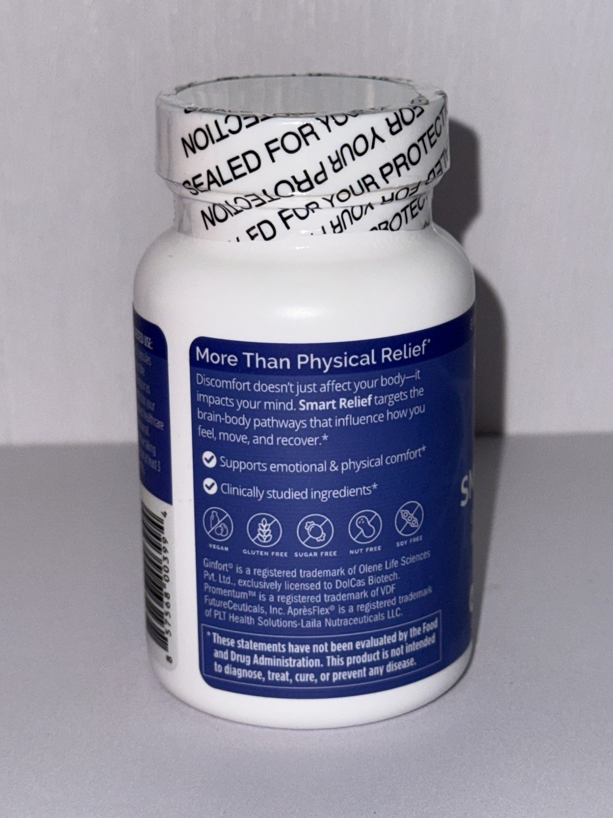 Smart Relief Dietary Supplement/Doctor Amen Clinically Studied for Aches 60caps