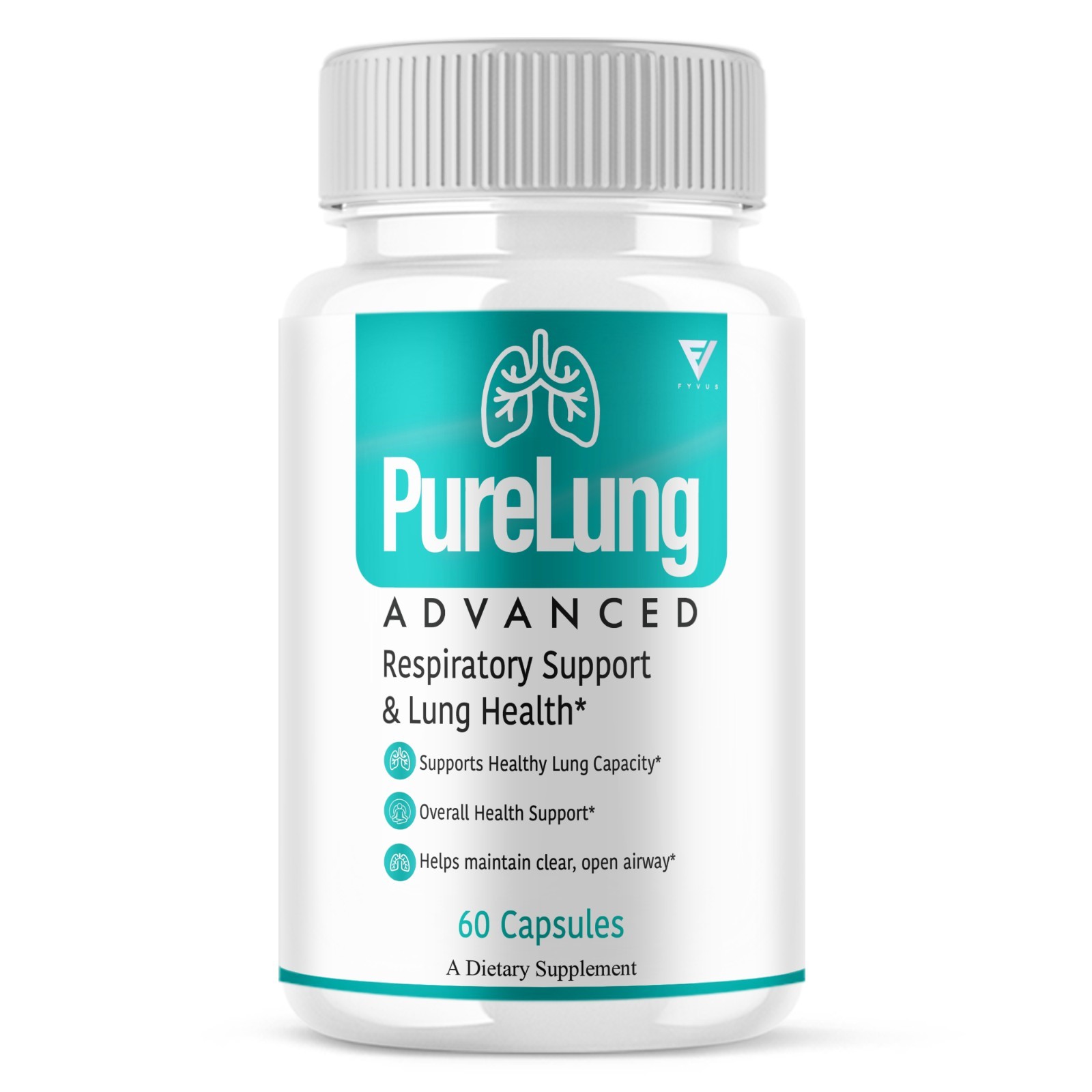 Pure Lung Advanced Wellness Support, PureLung Health (60 Capsules)