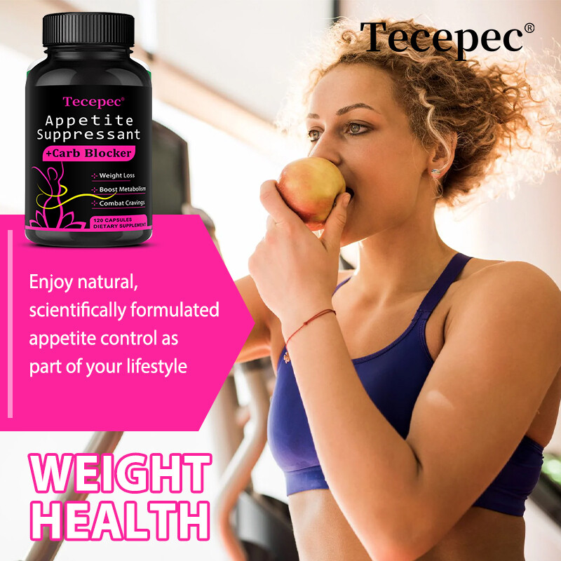 Appetite Suppressant + Carb Blocker Weight Loss Complex Burn Low Keto