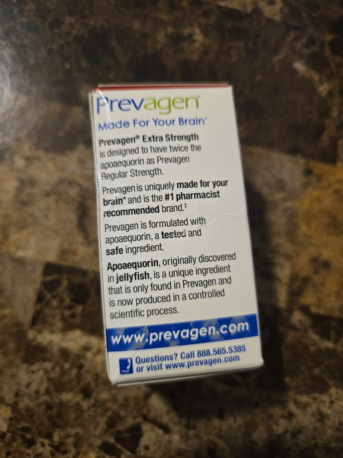 Prevagen Extra Strength 20mg Capsules – 30 Count (i5)
