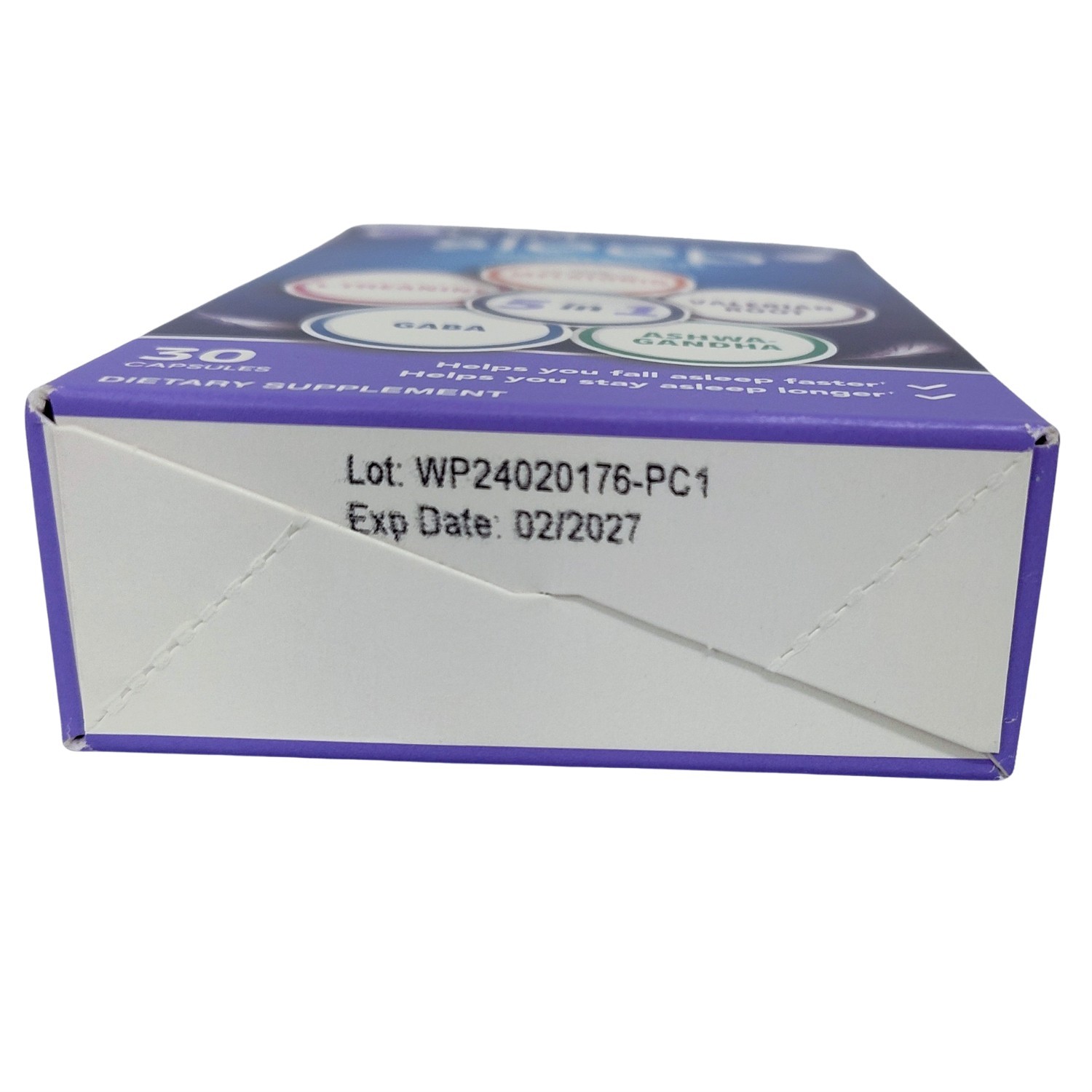 Qunol Sleep Support Complex 5:1 Time Release Melatonin Ashwagandha 30ct – 02/27