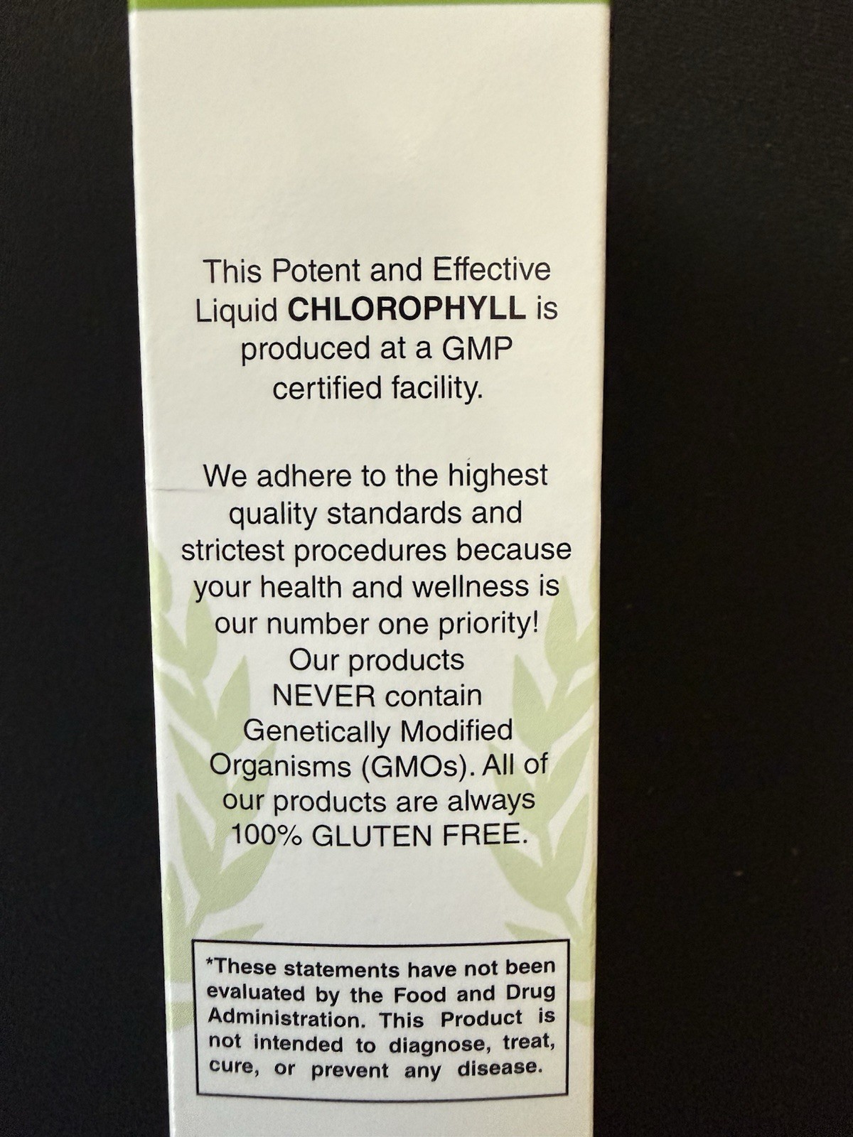 Benevolent Nourishment Liquid Chlorophyll Alcohol Free Gluten Free Peppermint 2…