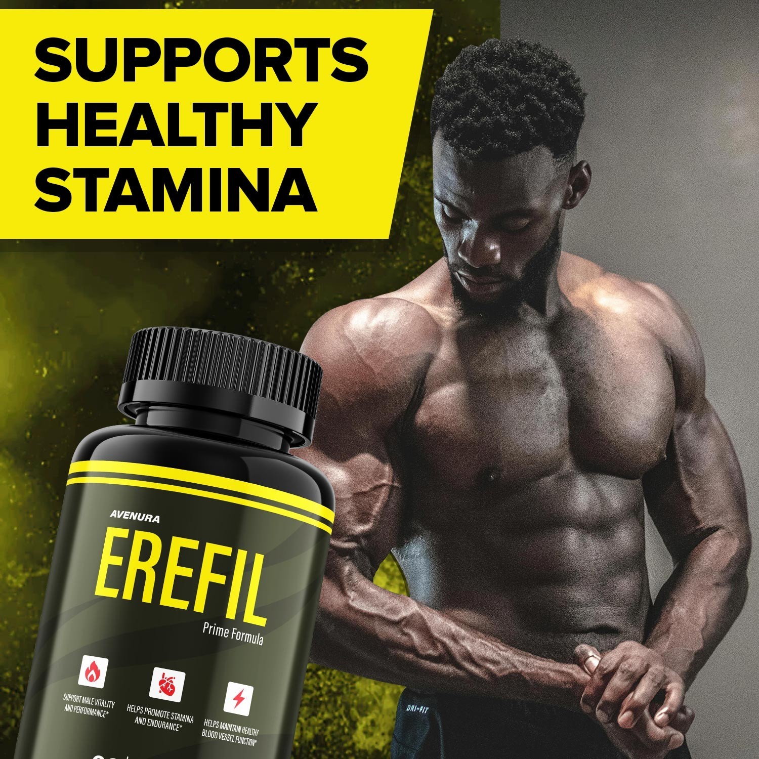 (1 Pack) Erefil for Men Capsules – Erefil Advanced Formula Pills Supplement