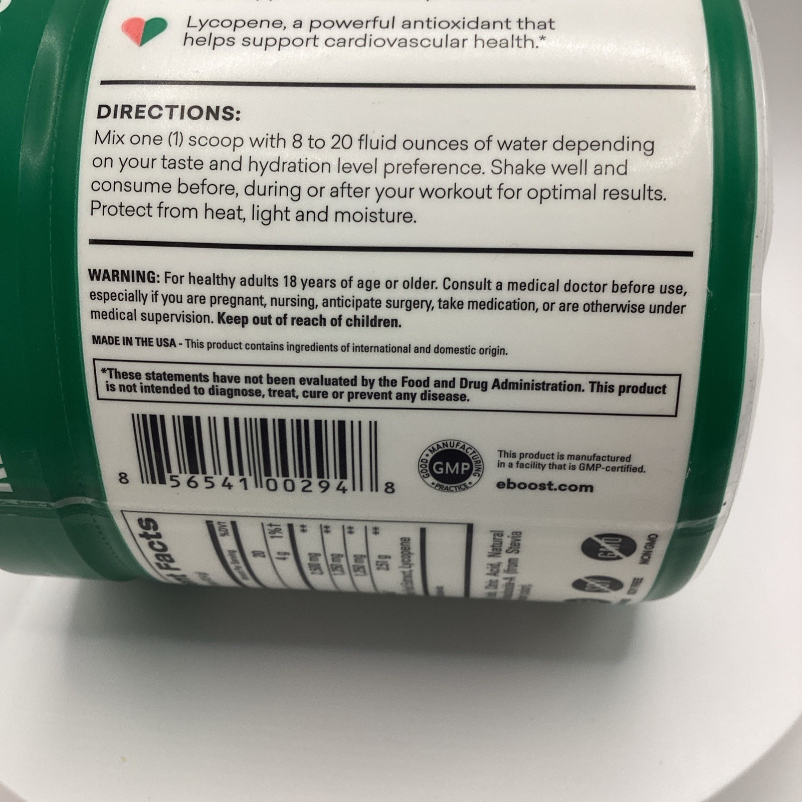 Eboost Rescue BCAA Recovery Matrix Watermelon – 20 Servings | Energy Support