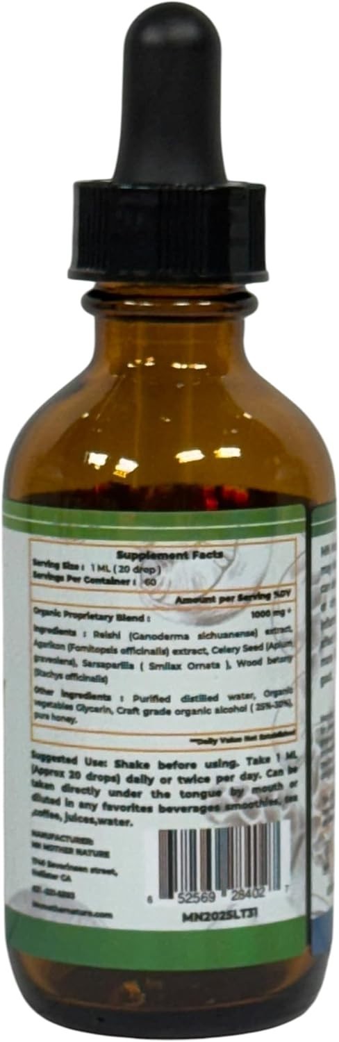 Mother Nature Nutri Gouty Mushroom & Herbs Dietary Supplement – 60 ml