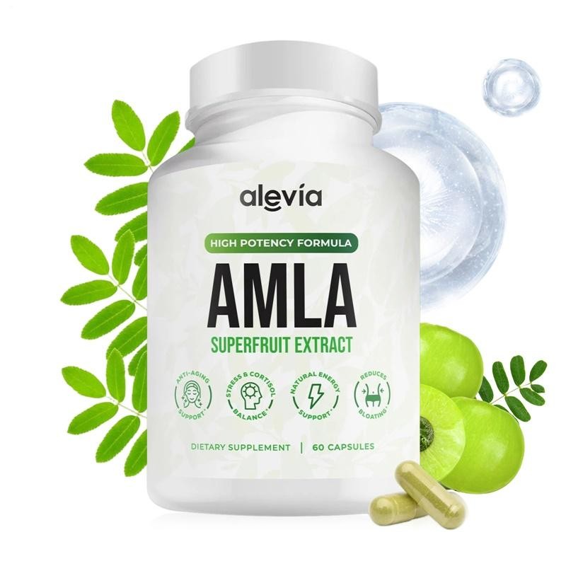 pure Amla Capsules 1000mg 60-120 Capsules Gooseberry Amla Fruit Supplement