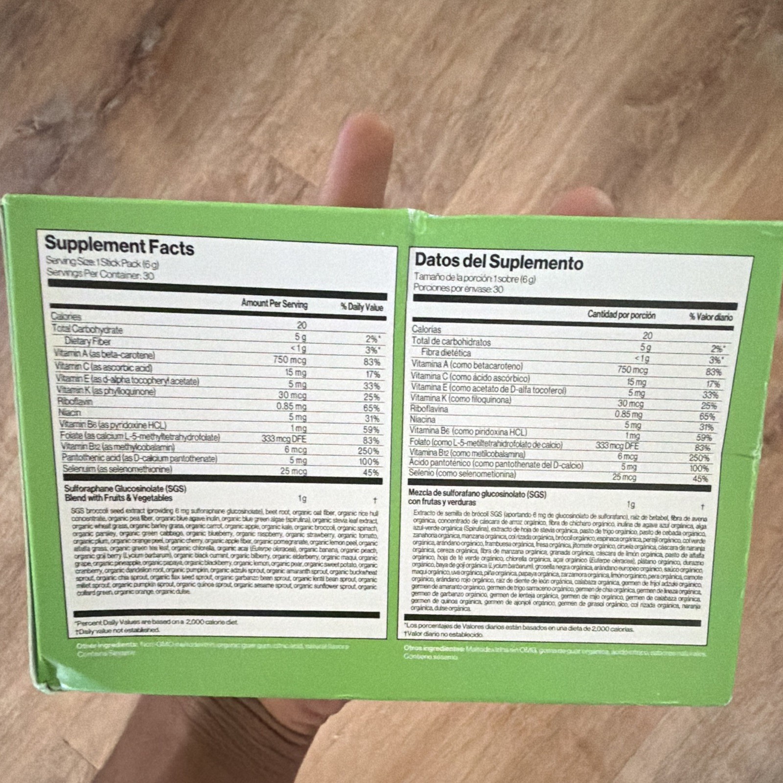 Immunotec Immunocal Booster NRF2 Reds & Greens Citrus Berry 30 Stick Packs 6g