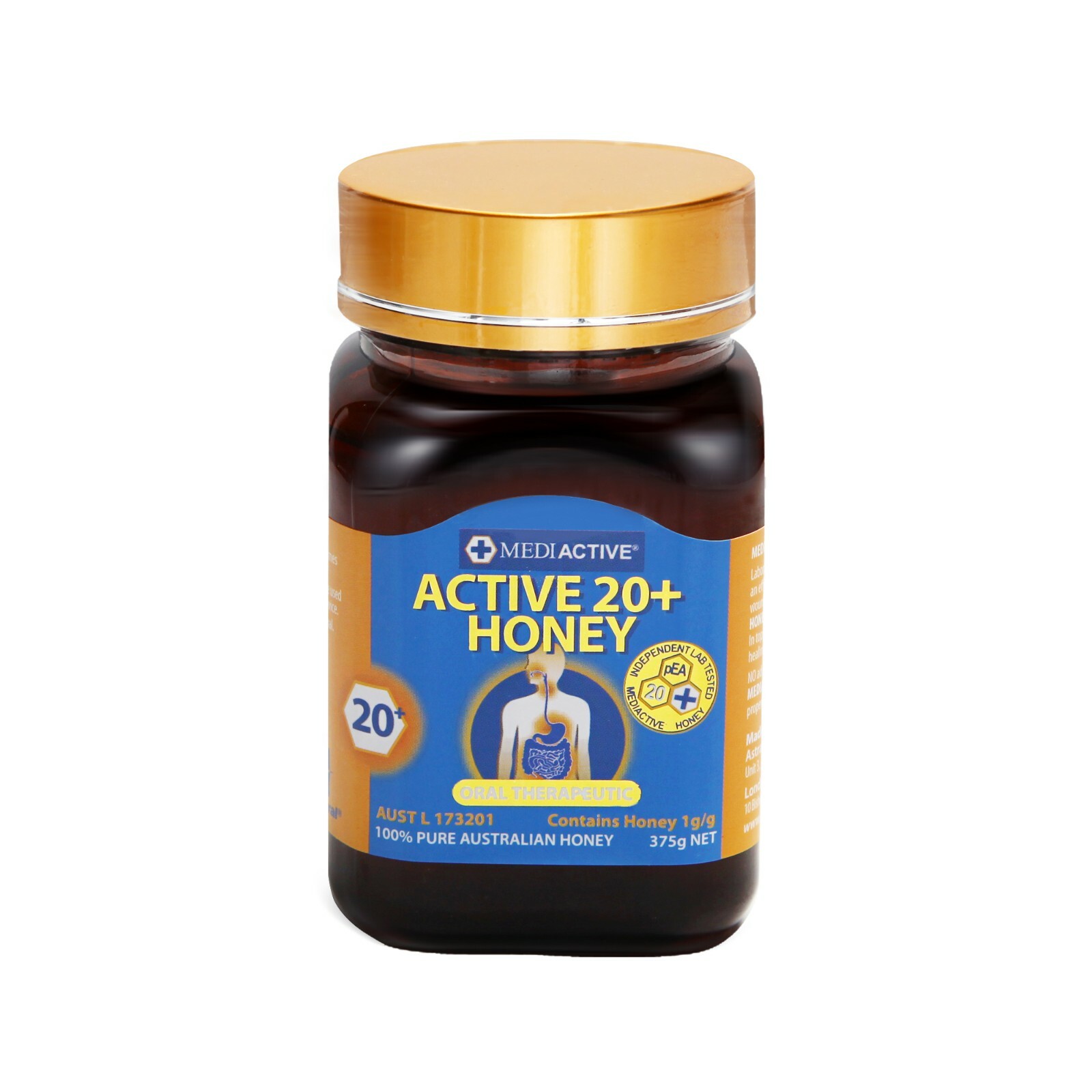 Mediactive 20+ Honey 375g