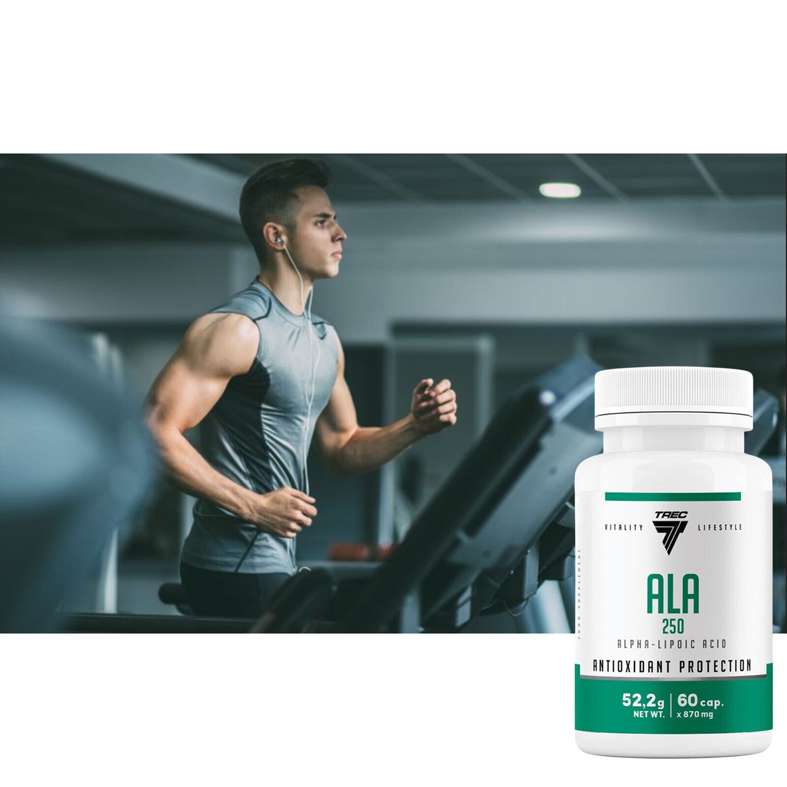 ALA – 60-120 Capsules – Energy – Antioxidants – Nervous System – Liver Function