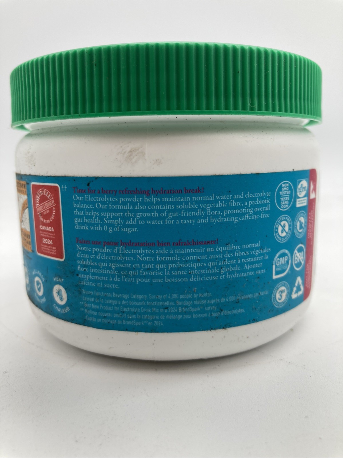 Organika Electrolytes + Enhanced Collagen Nutrition Wild Berry Flavor 210g Lp