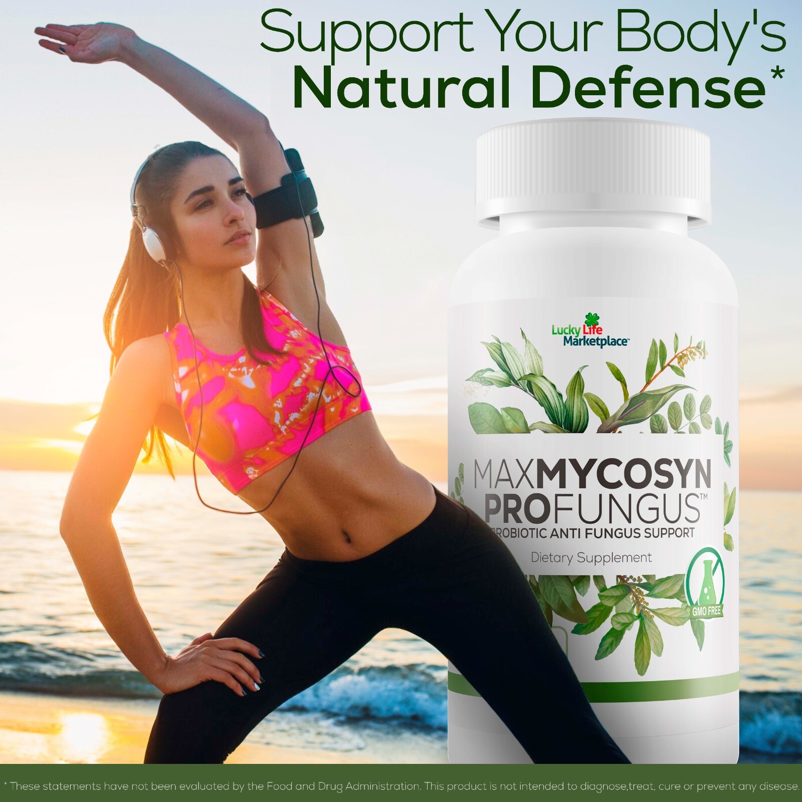 Max Mycosyn Pro Fungus – Probiotic Anti Fungus Support – Nail & Foot Formula