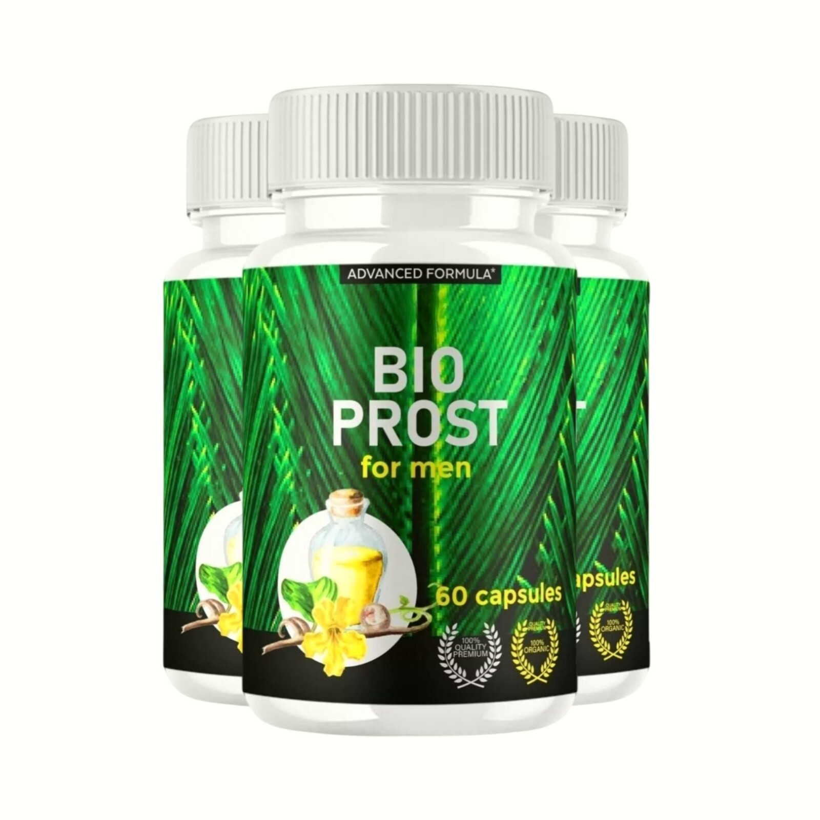 3-Pack Bio Prost Capsules – BioProst Supplement Maximum Strength – 180 Capsules