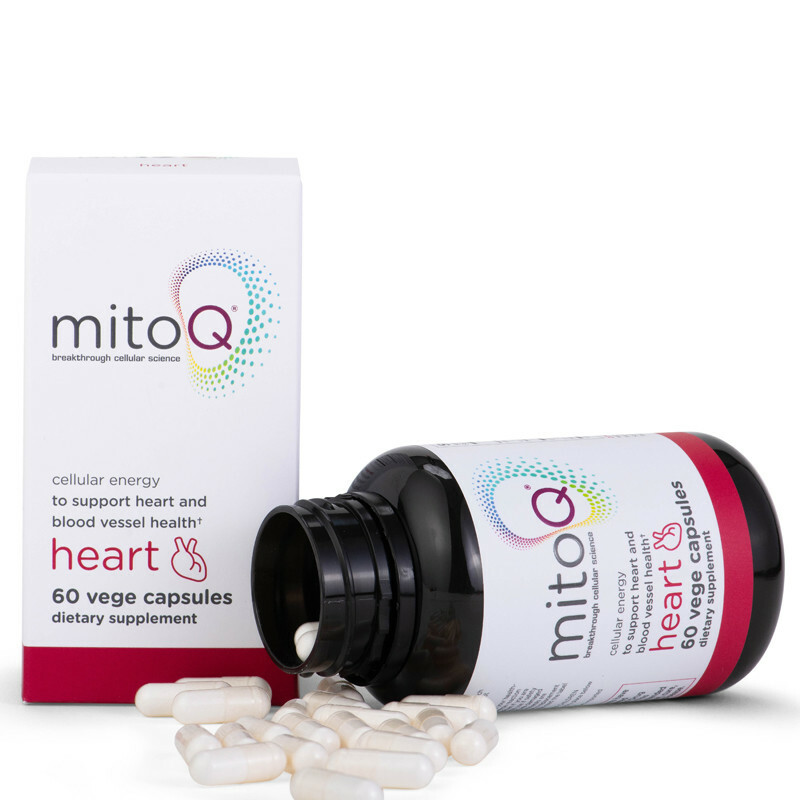 3 Packs MitoQ Heart Cardiovascular Support CoQ10 180 Capsules Ship from NZ