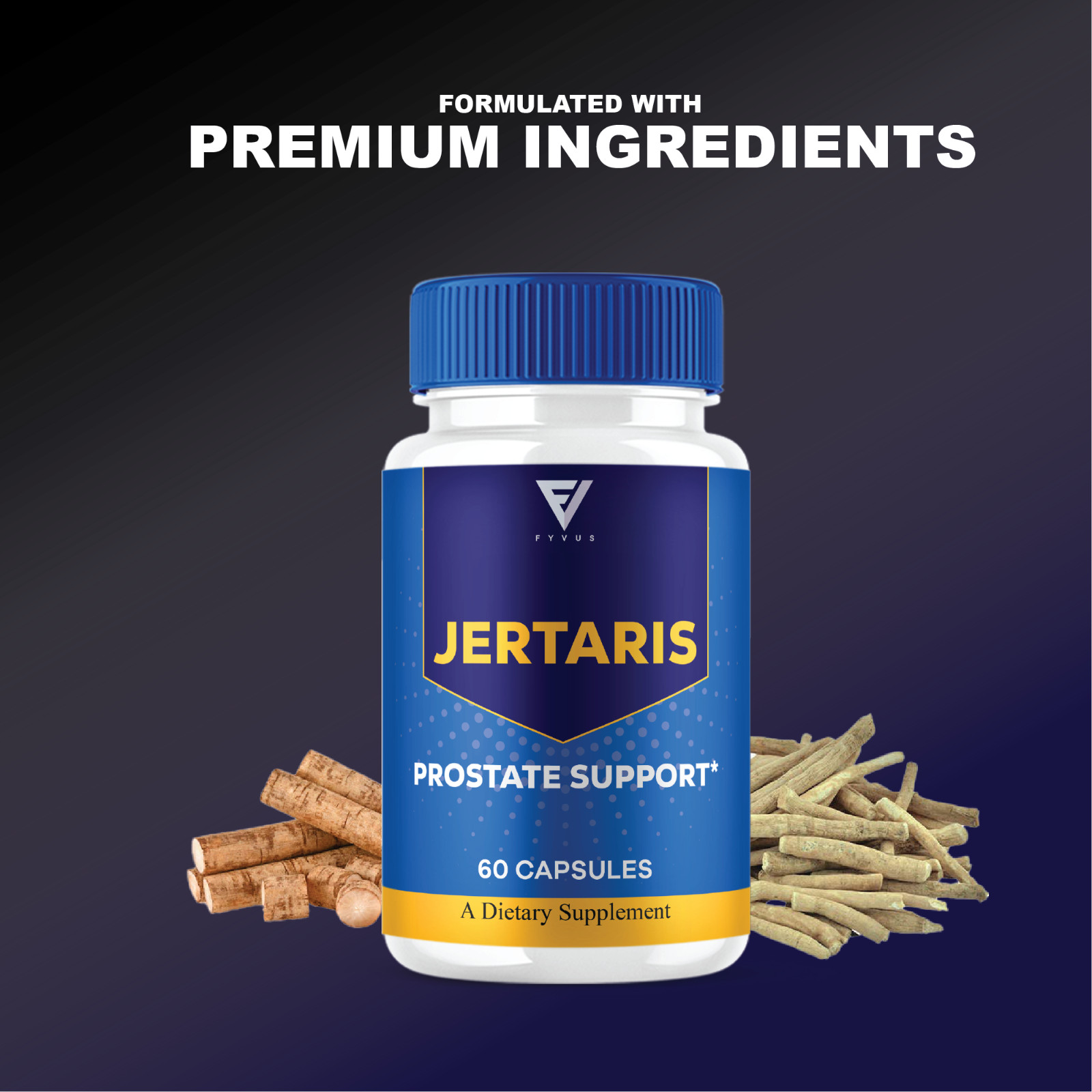 Jertaris Pills, Jertaris Advanced Prostate Health (60 Capsules)