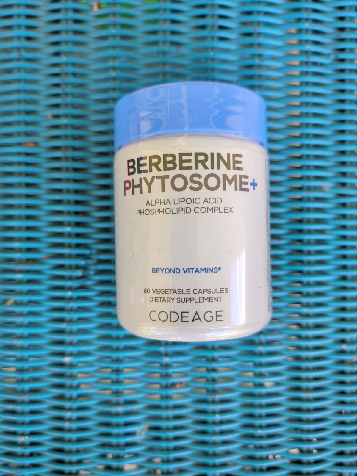Berberine Phytosome Beyond Vitamins 60 Servings Exp 10/28