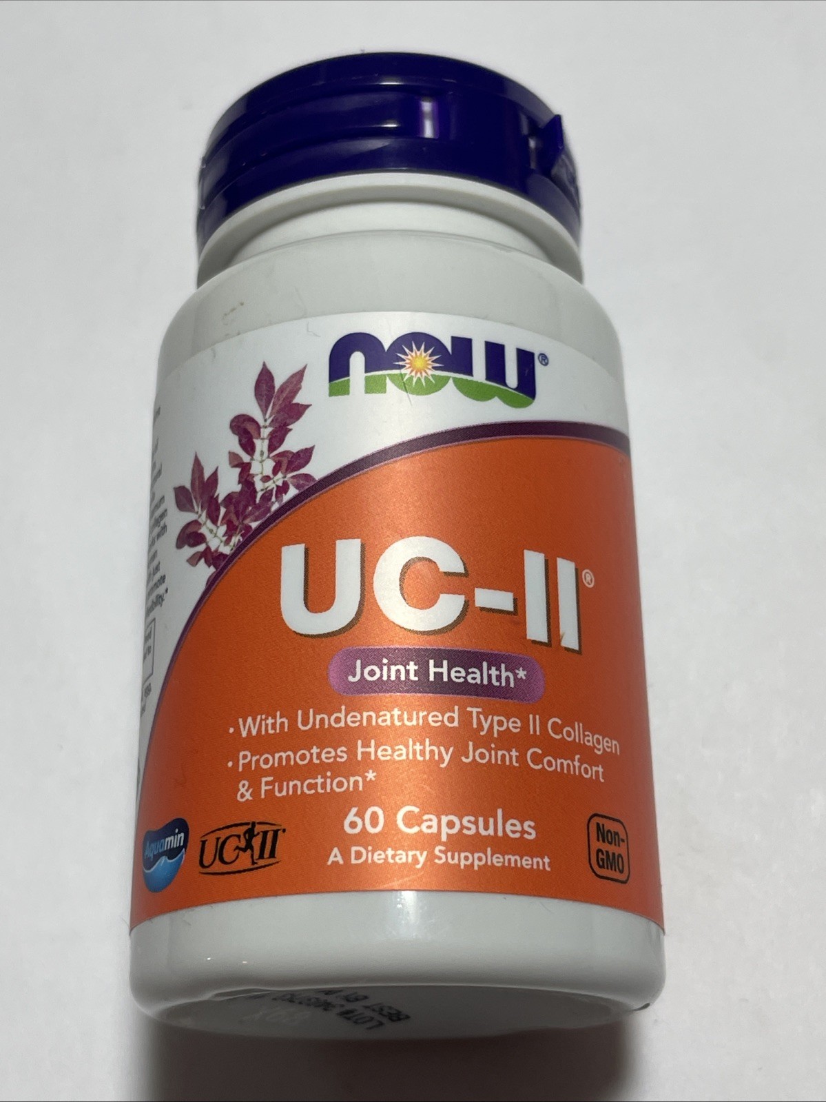 (NEW) NOW FOODS UC-II For Joint Health Type II Collagen 60 Capsules EXP:4/28
