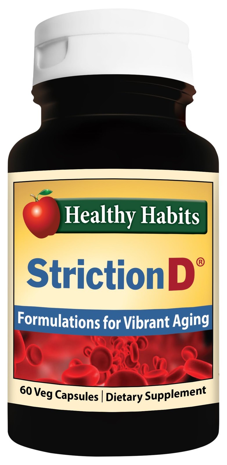 StrictionD with Thiamin, Zinc, Chromium, Glucohelp Banaba Extract and Ceylon …