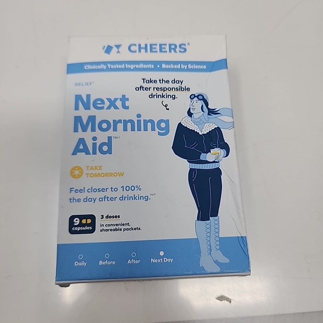 CHEERS NEXT MORNING AID 9 CAPSULES 06/27