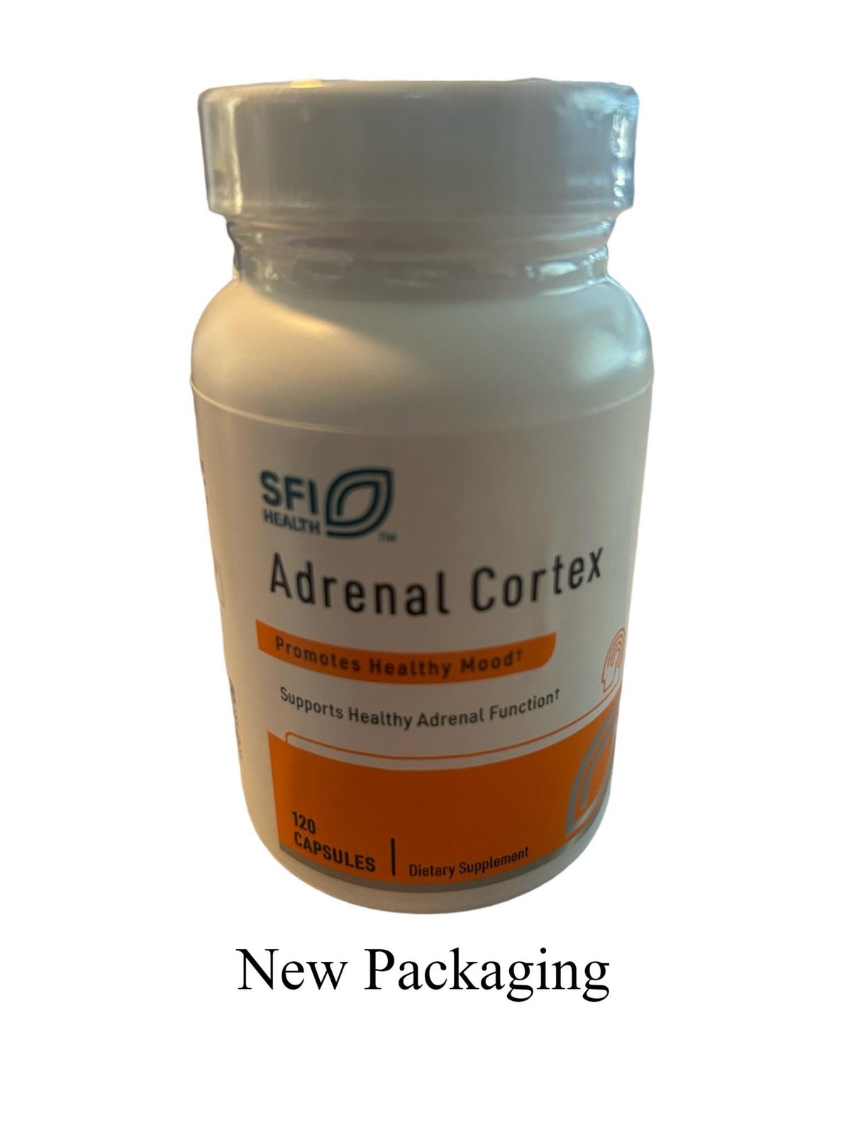 Klaire Labs SFI Adrenal Cortex 250 Milligrams Natural and Hypoallergeni 120 Caps