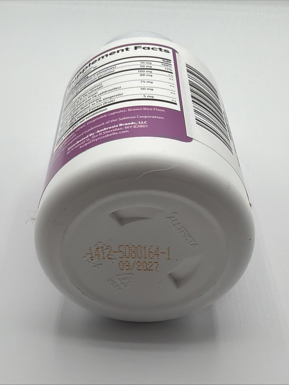 Rosabella Saffron Blend Mood & Emotional Support 60ct 60mg Vegan Exp 09/2027