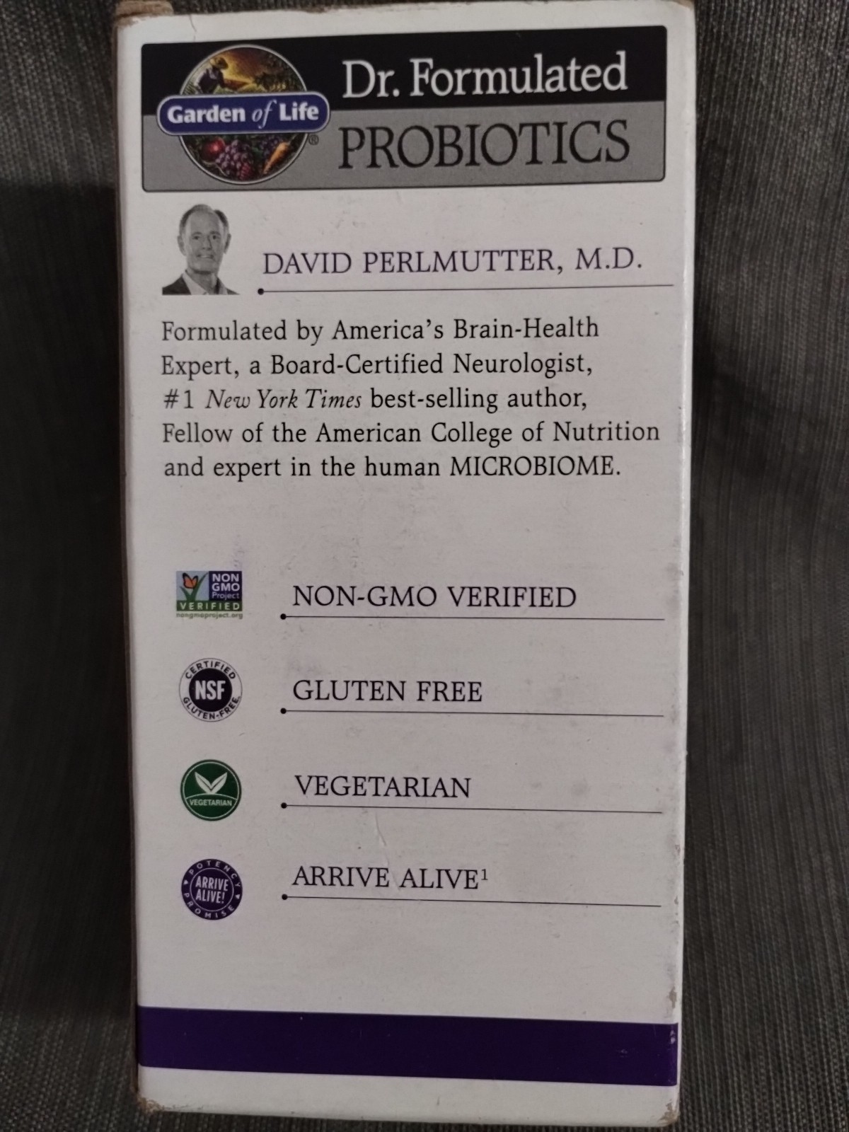 Garden of Life Probiotics Mood+ Digestive+ Immune System 60 Capsules – 06/27+