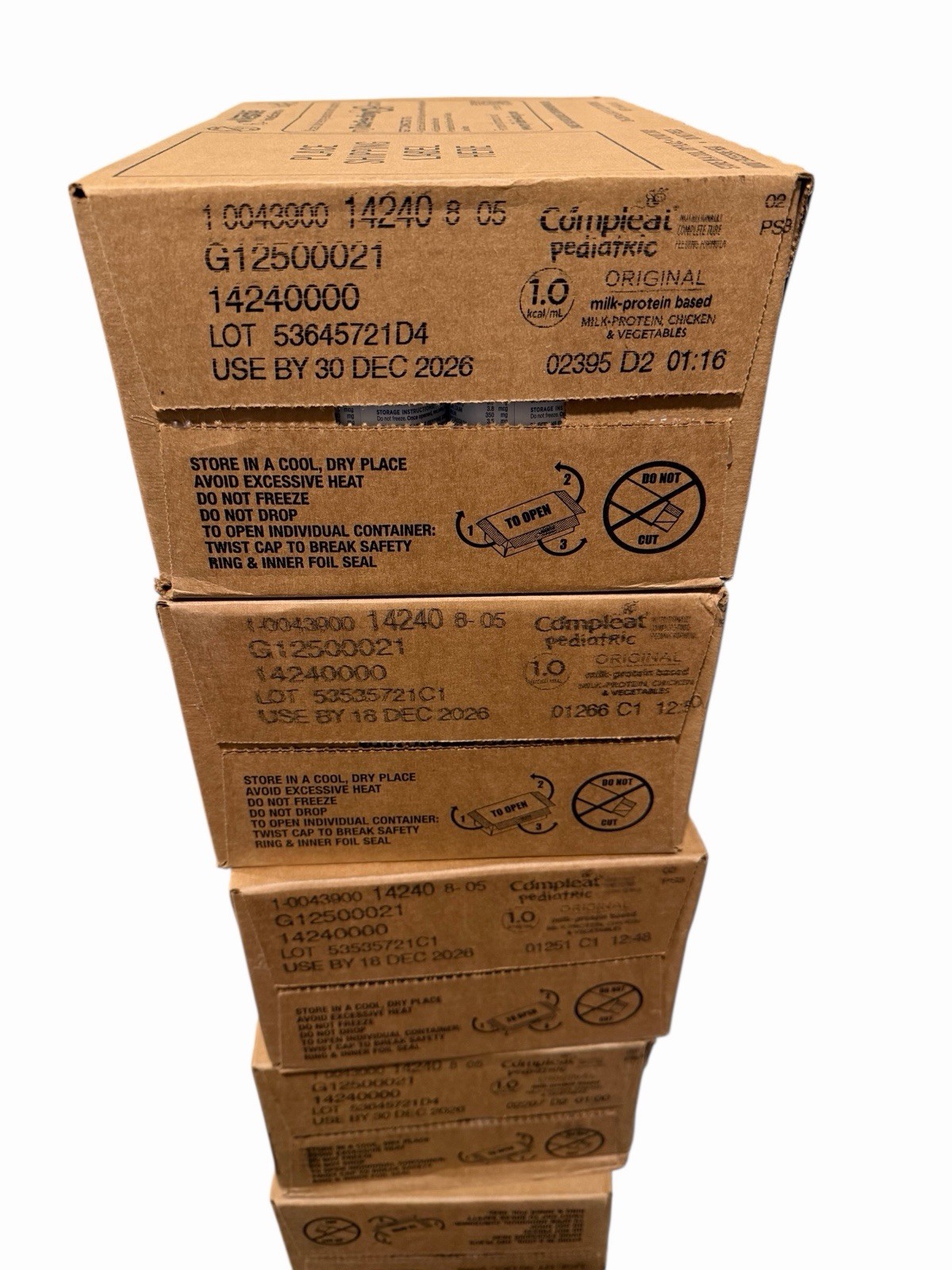 Compleat Pediatric Standard 1.0 Tube Feeding Formula 8.45oz – Case of 24 Vanilla