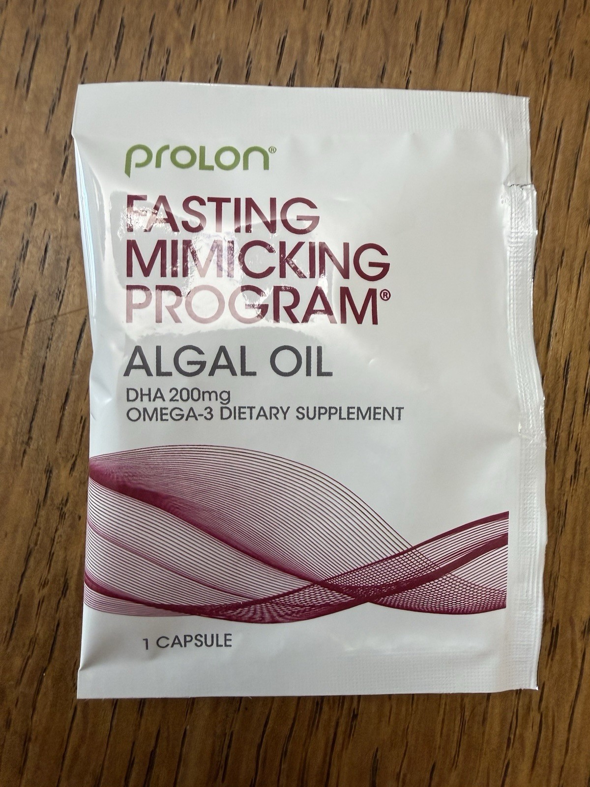 ProLon Fast Mimicking Algal Oil DHA 200mg Omega-3 Supplement Capsule – 52 count