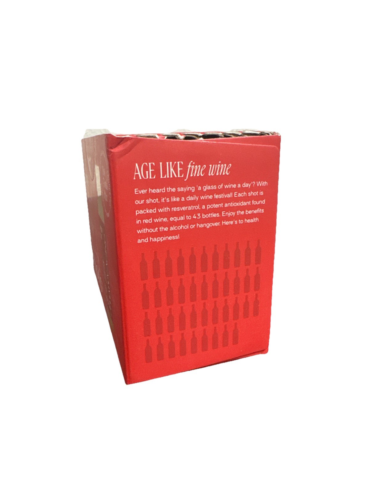 Happy Aging Longevity Shots High purity NAD+ and resveratrol Exp: 5/12/26