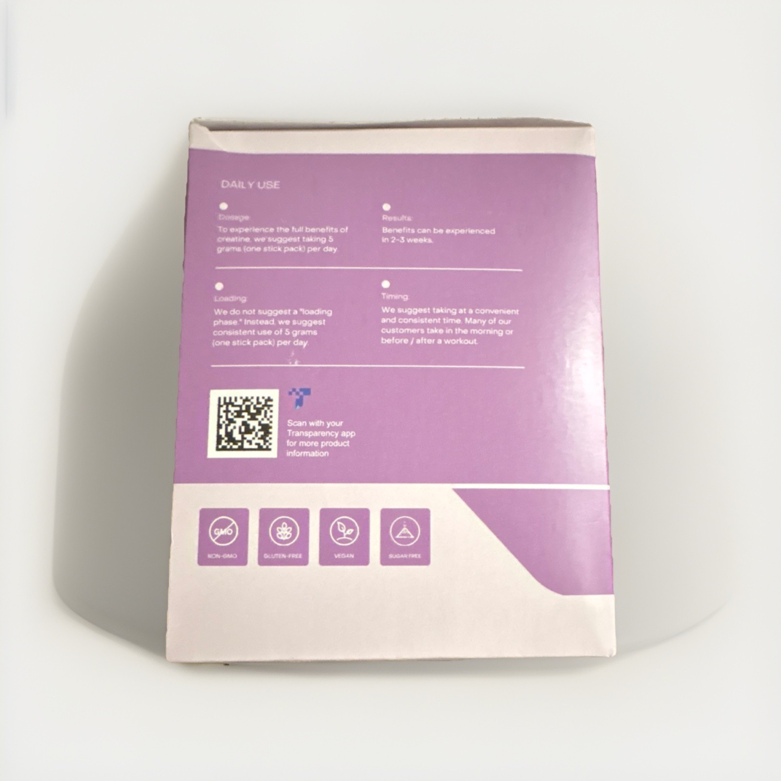 create Creatine Monohydrate Powder Mixed Berry 30 Stick Packs Sugar-Free Vegan