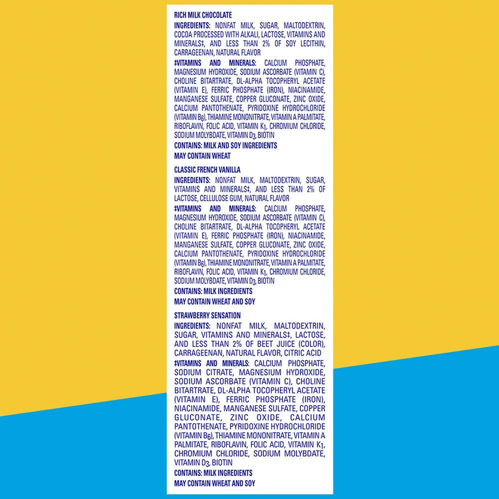 Nestle Carnation Breakfast Essentials Complete Nutritional Drink Rich Milk