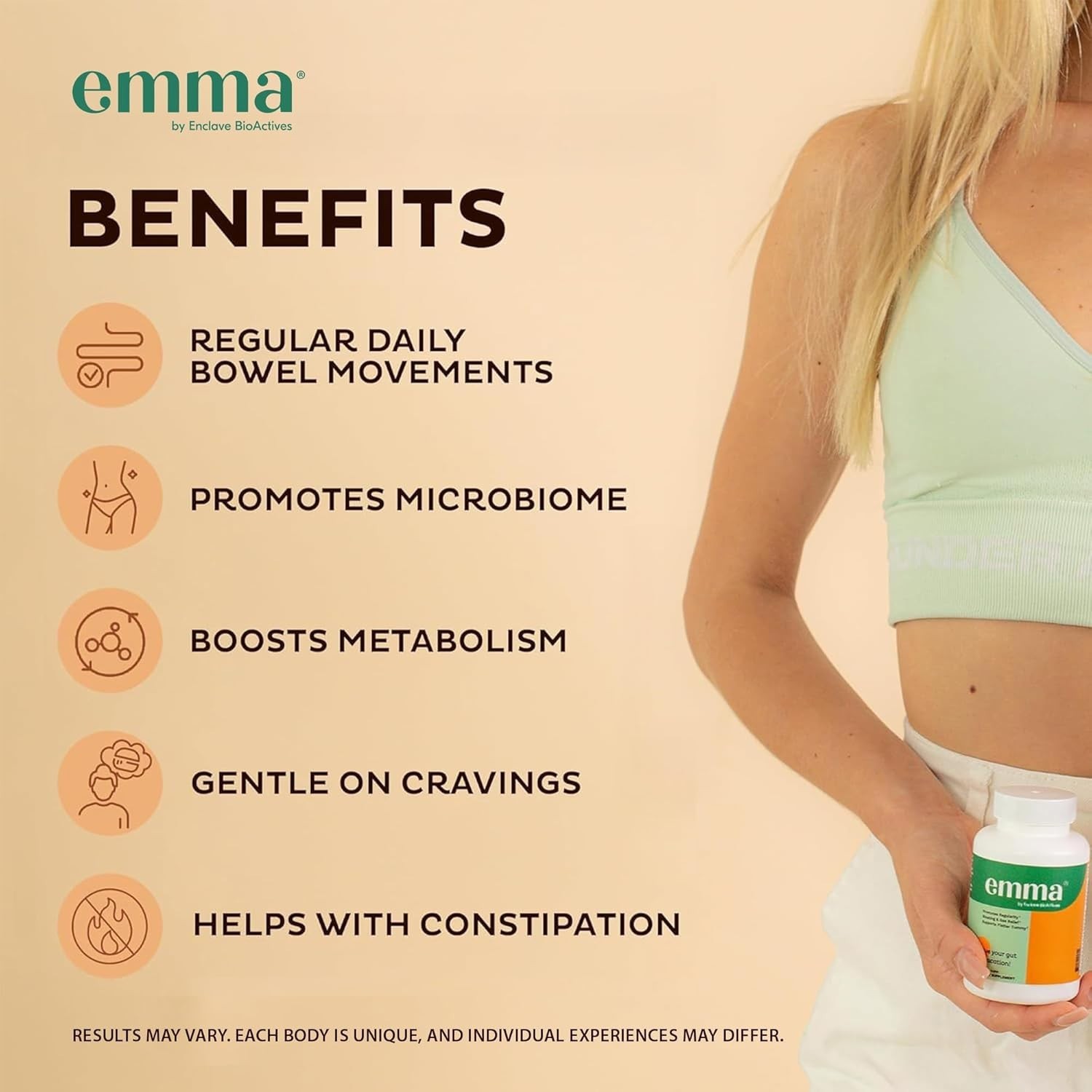 Emma Gut Health 60Caps | Leaky Gut Repair with Magnesium & Berberine 2-Pack