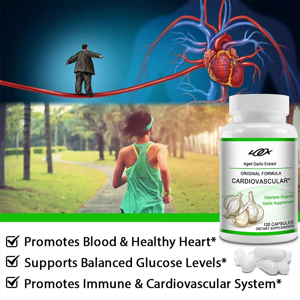 Aged Garlic Extract Original Formula Cardiovascular Healthy 700 mg